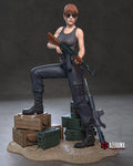Sarah Connor (Terminator) resin figure by Azerama — studio render 1