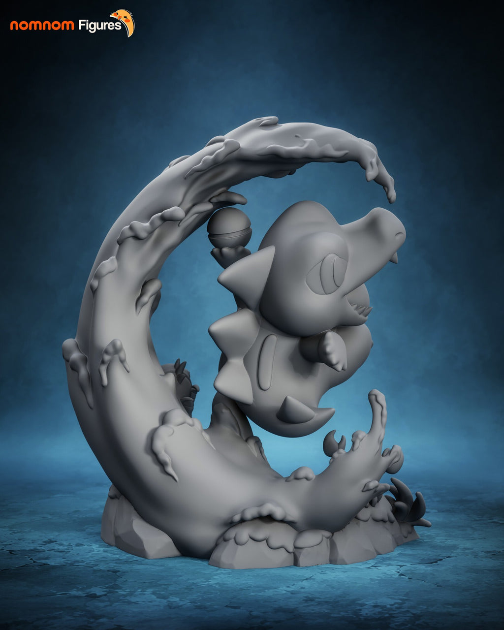Totodile — studio render 10