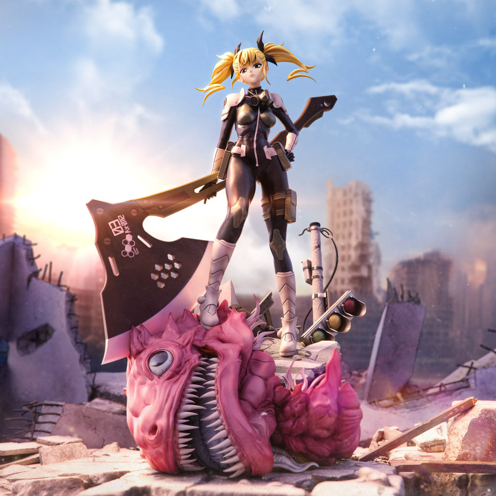 Kikoru Shinomiya Kaiju No. 8 resin figure by CA 3D Studios — studio preview 2