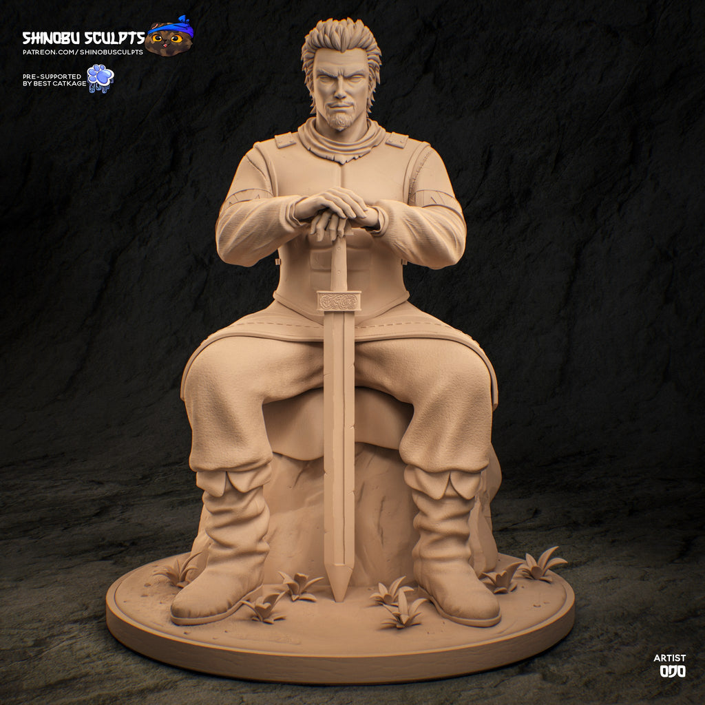 Askeladd (Vinland Saga) resin figure by Shinobu Sculpts — studio render 5