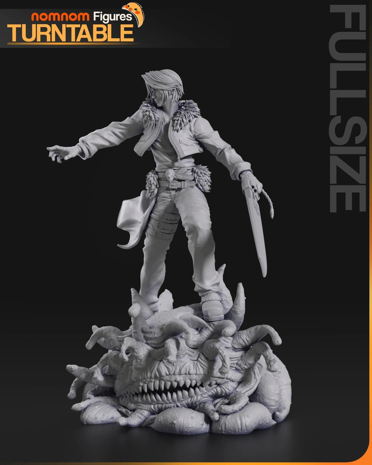 Squall Leonhart — studio render 11