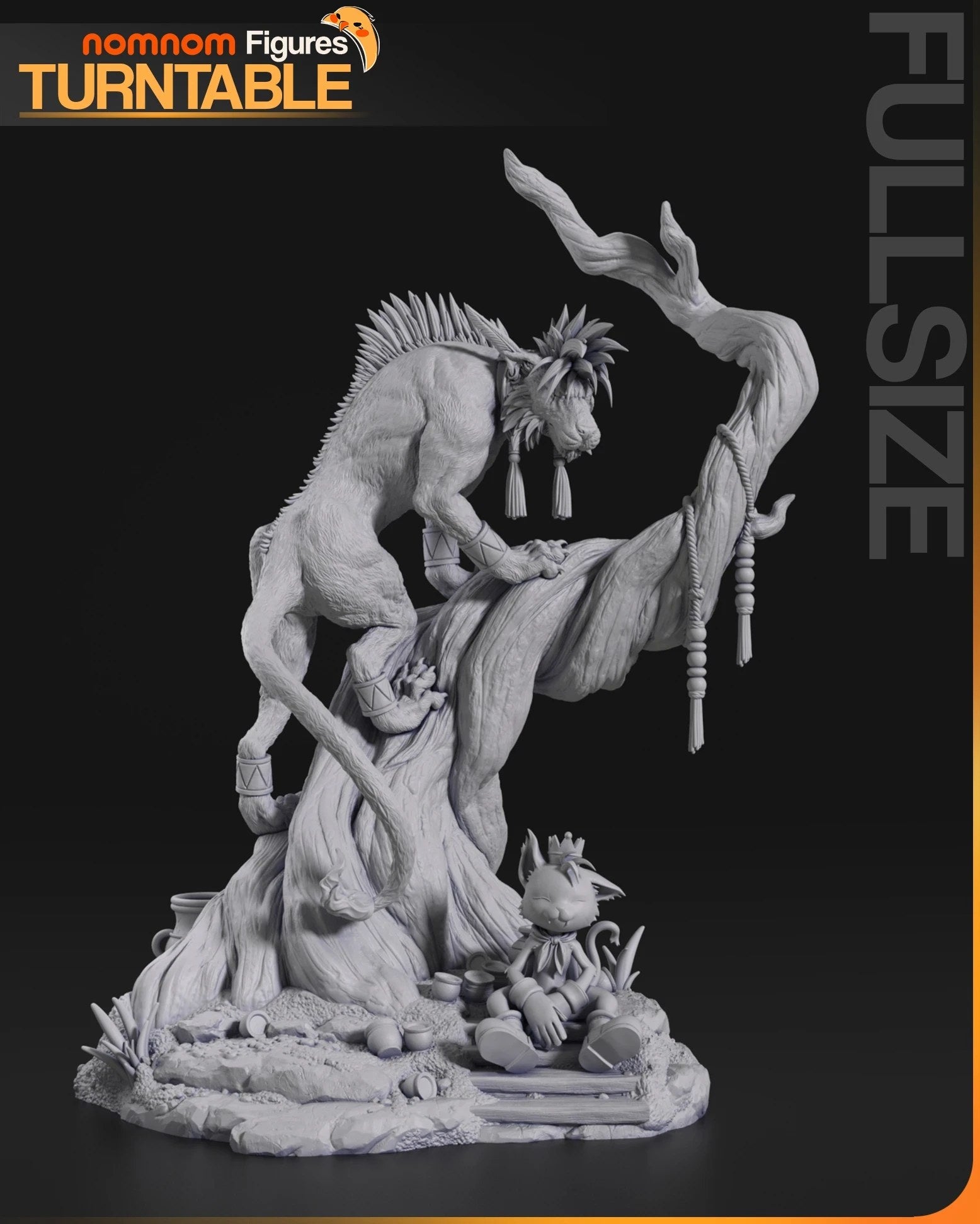 Red XIII — studio render 4