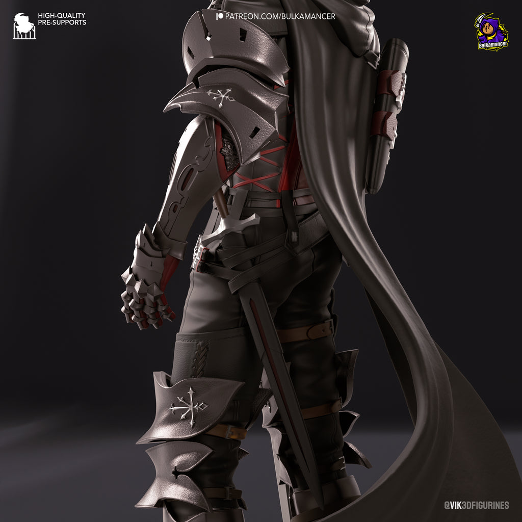 Clive Rosfield (Final Fantasy) resin figure by Bulkamancer — studio render 6