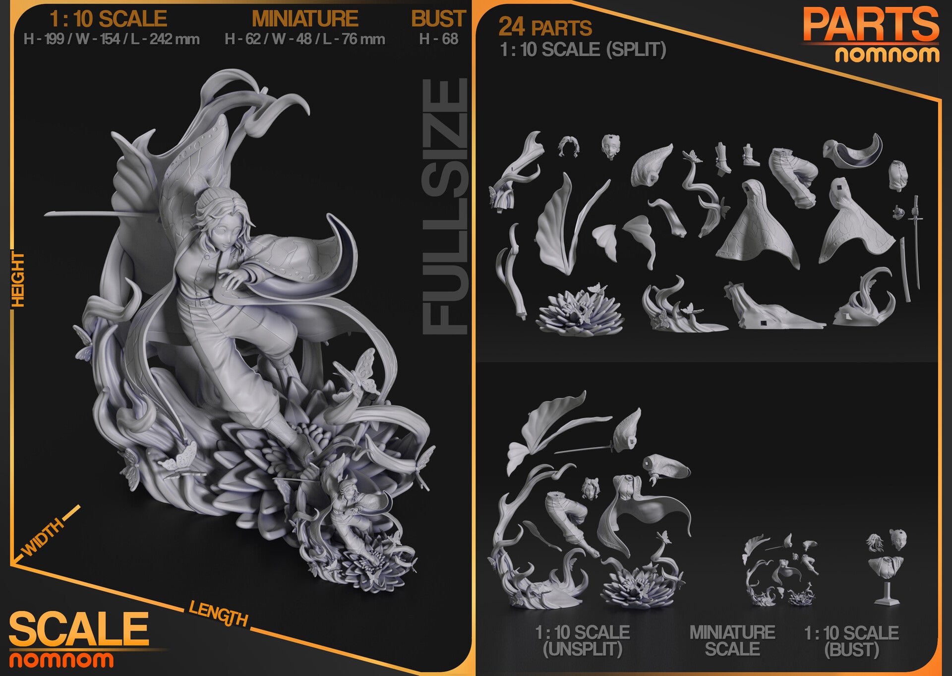 Shinobu Kocho — studio render 3