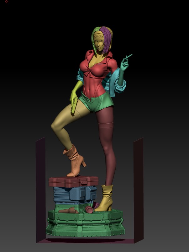 Faye Valentine — studio render 6