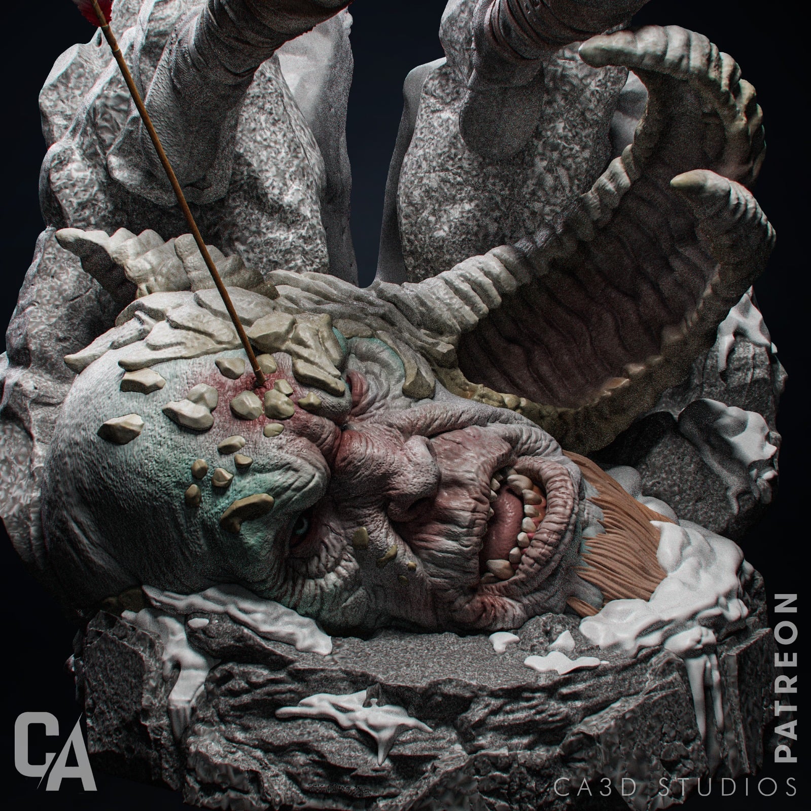 Kratos — studio render 5