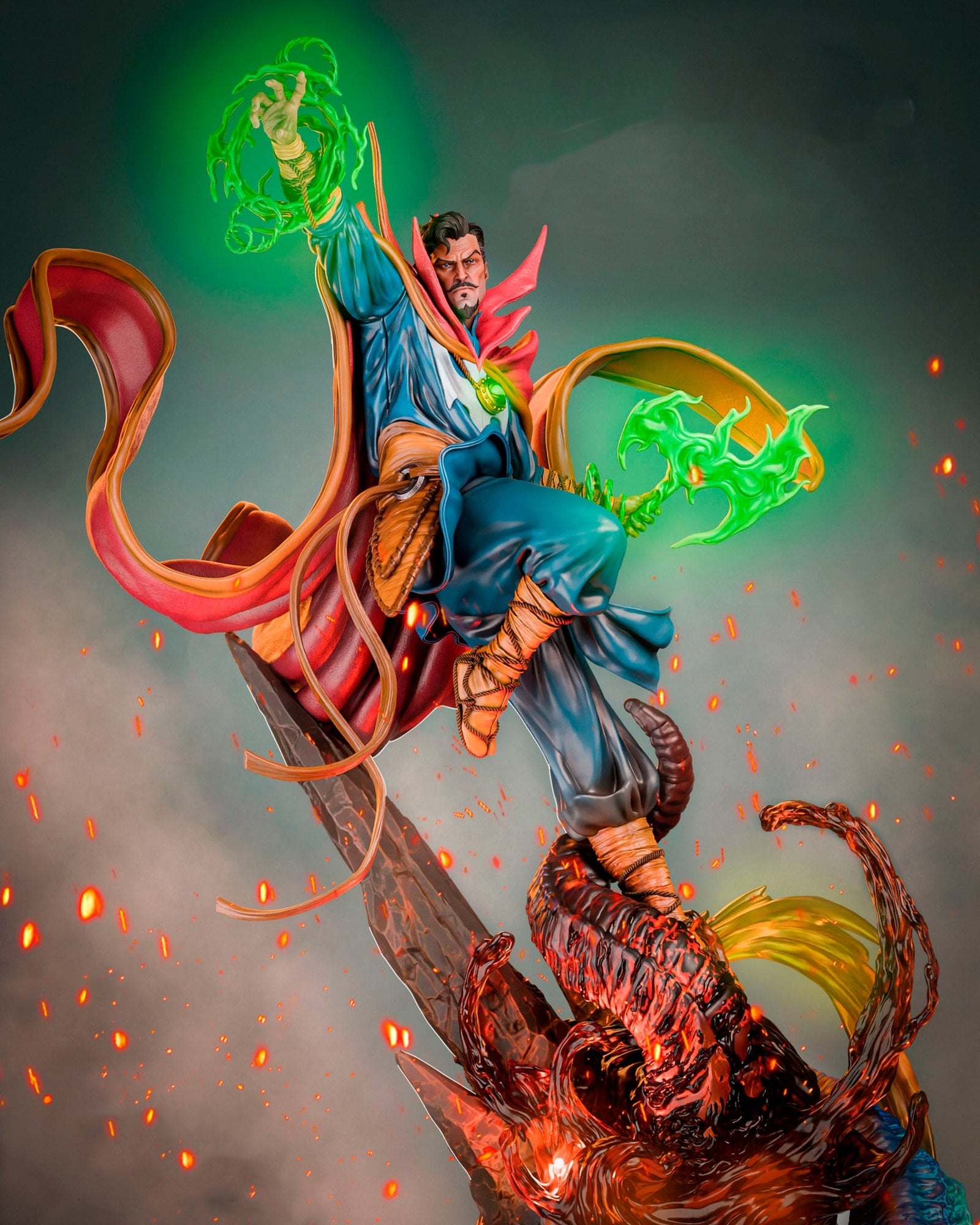 Doctor Strange Marvel resin figure by CA 3D Studios — studio preview 1