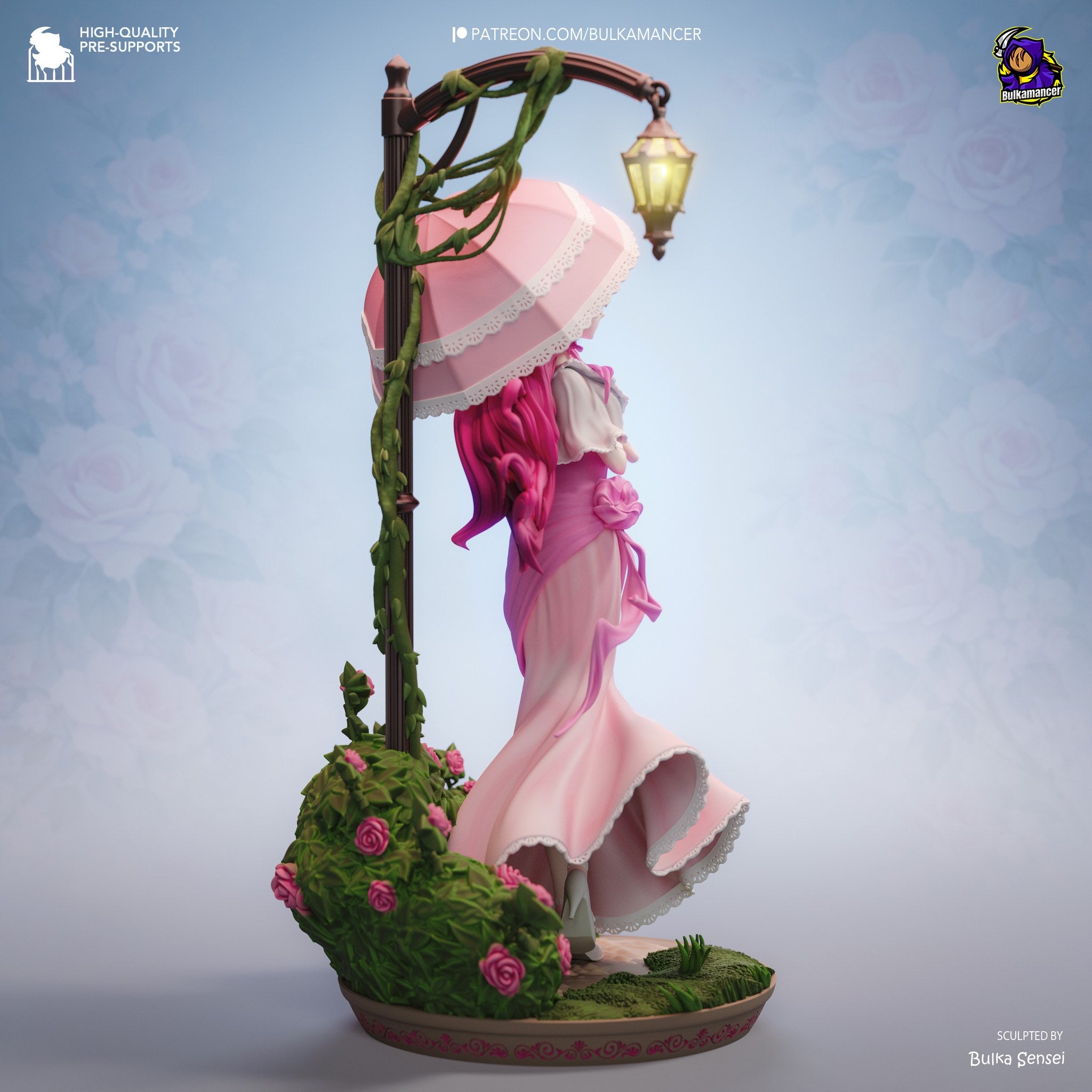 Penelope Eckhart (Villains Are Destined to Die) resin figure by Bulkamancer — studio render 6