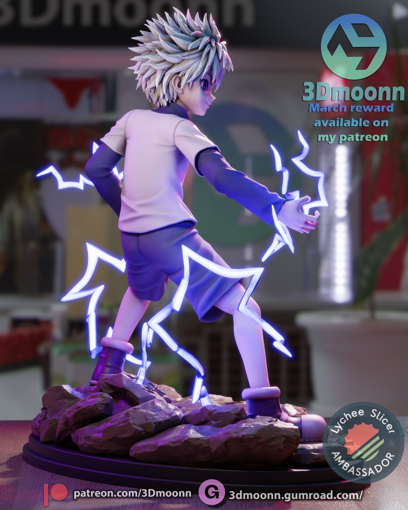 killua zoldyck hunter x 3dmoonn t me moxomor aka