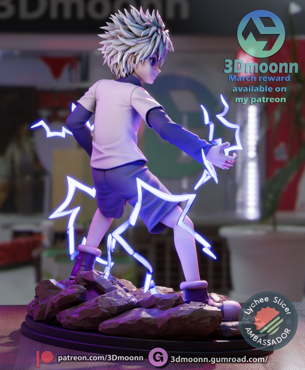 killua zoldyck hunter x 3dmoonn t me moxomor aka