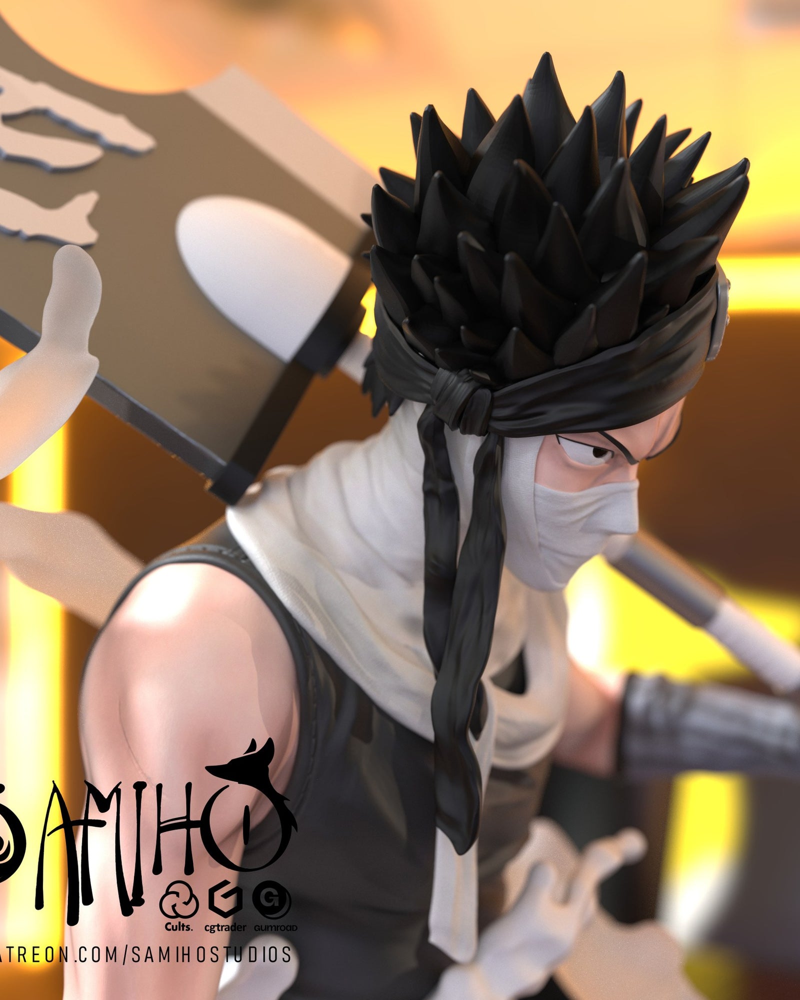 zabuza momochi naruto samiho studios of the hidden mist