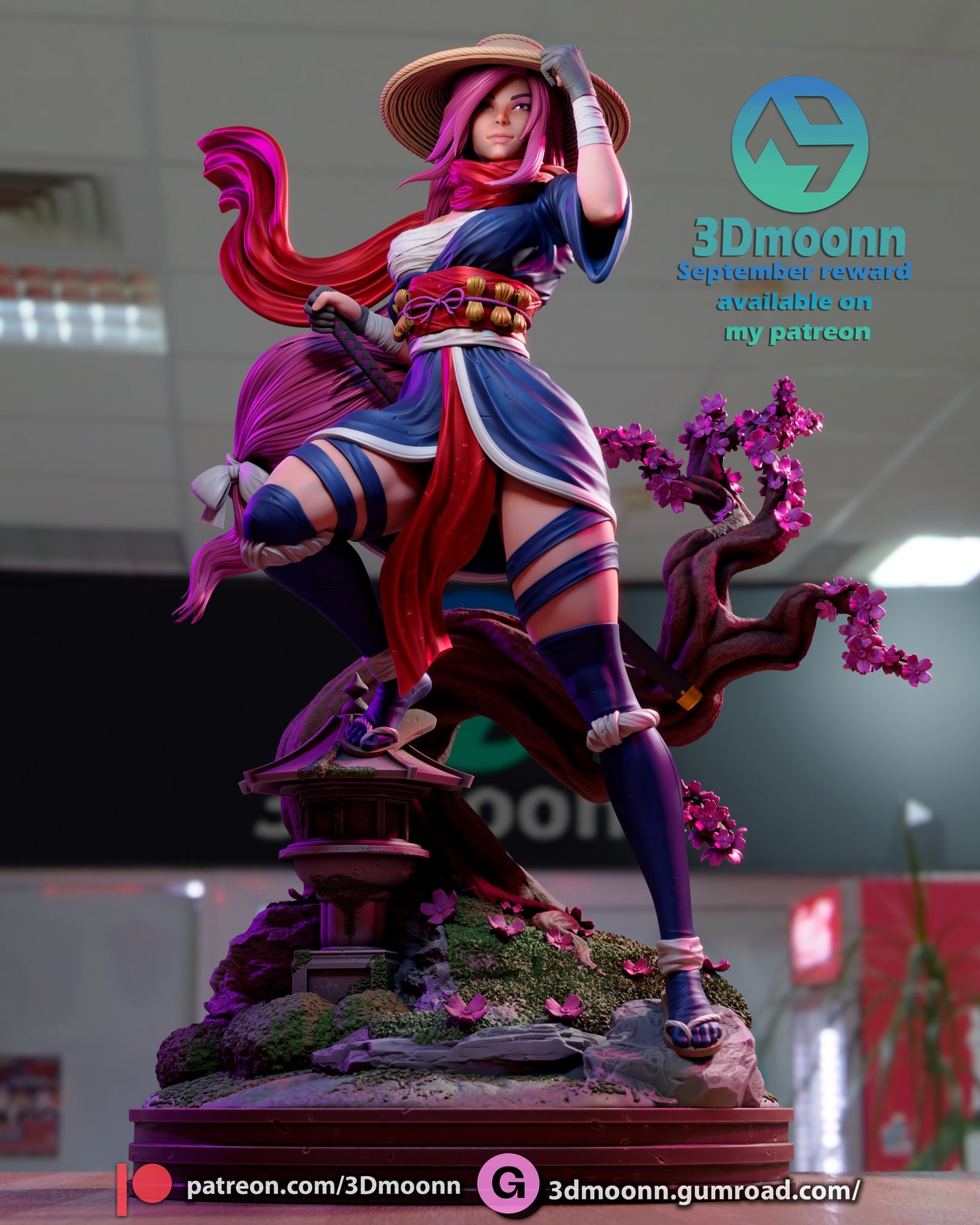 psylocke marvel 3dmoonn