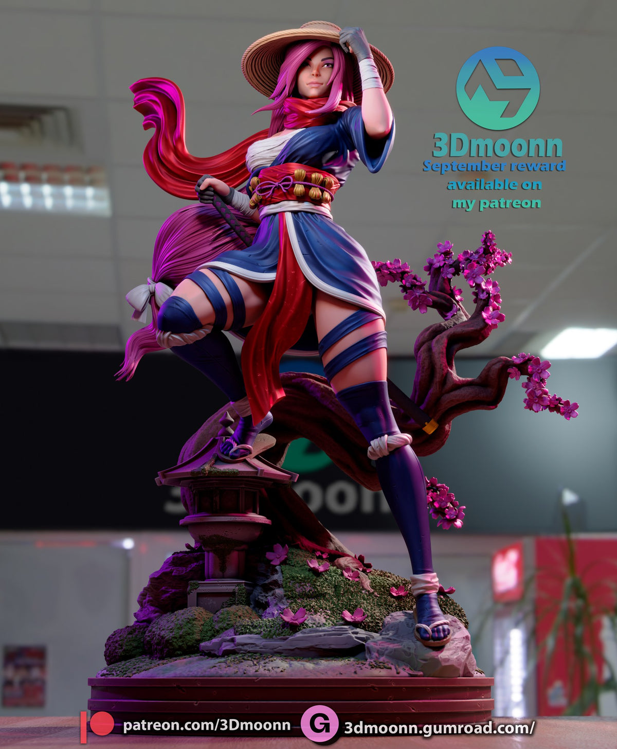 psylocke marvel 3dmoonn