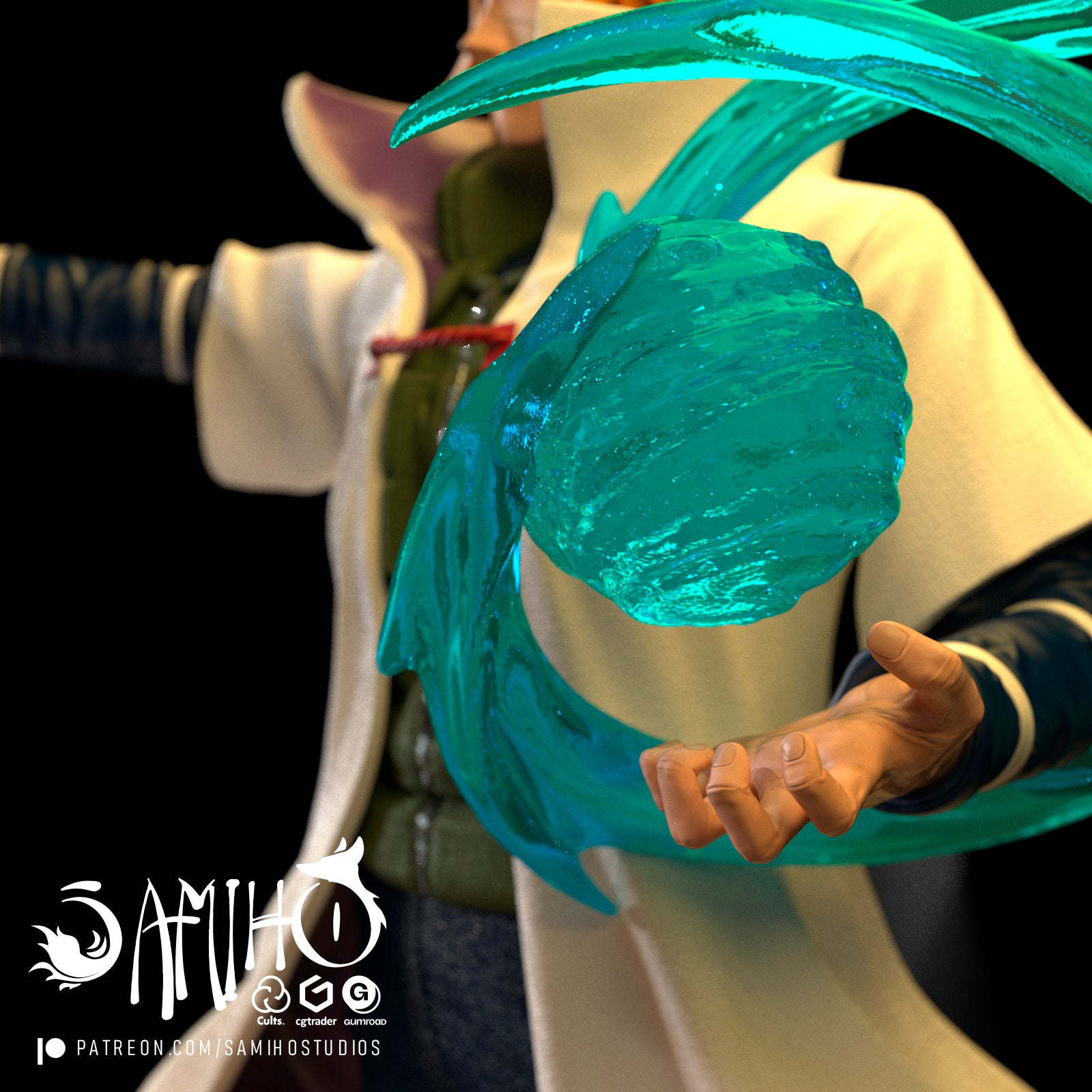 minato namikaze naruto samiho studios