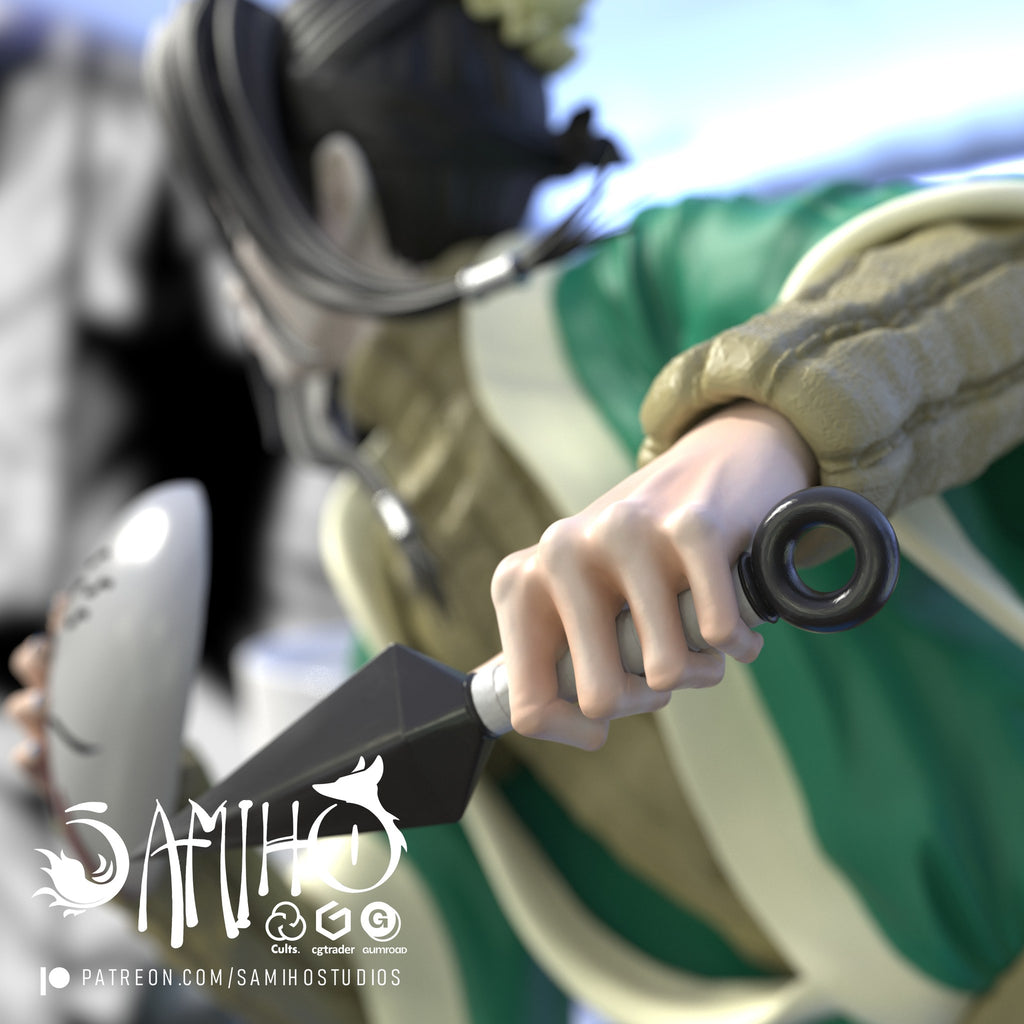 haku naruto samiho studios crystal mirror