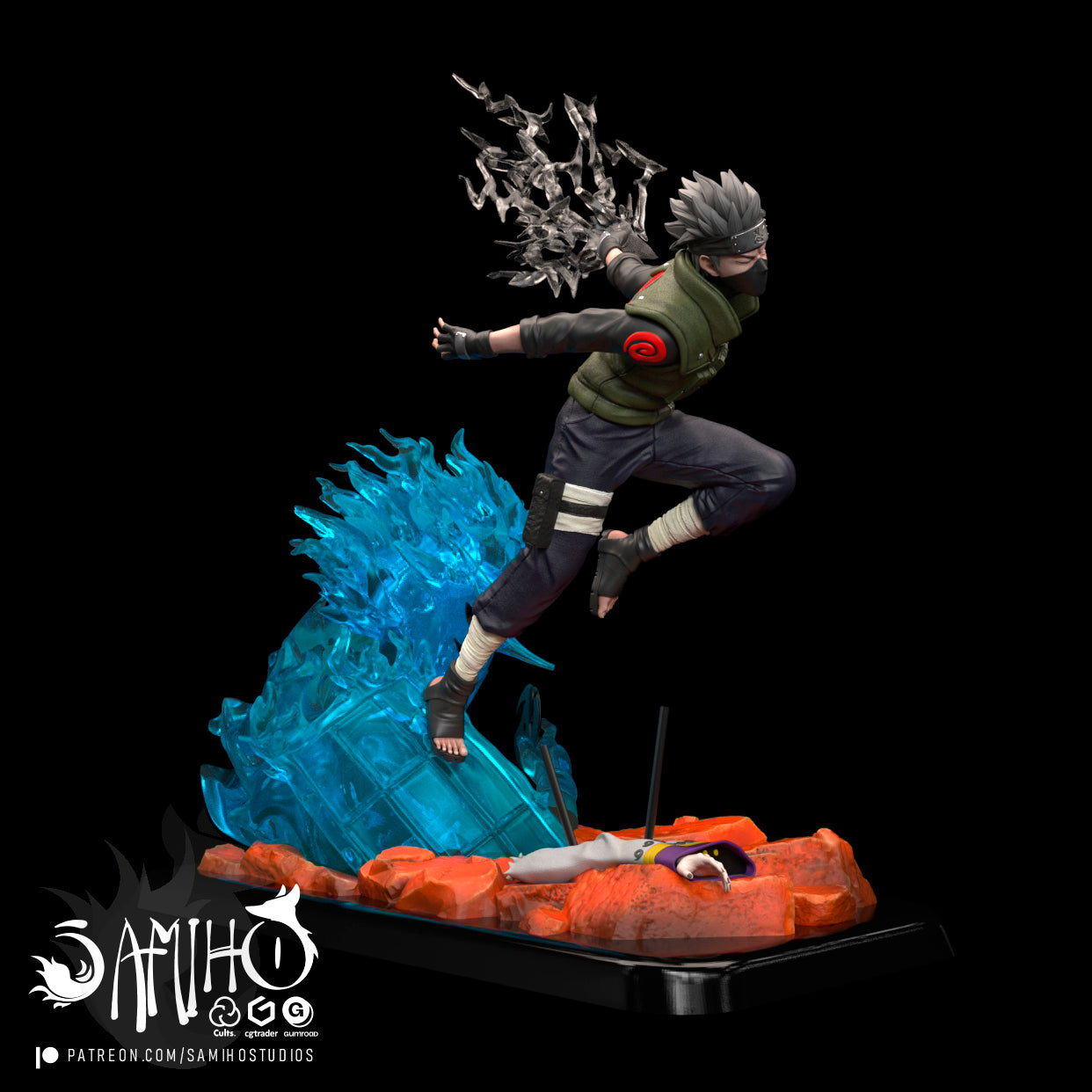 kakashi hatake naruto samiho studios and susanoo