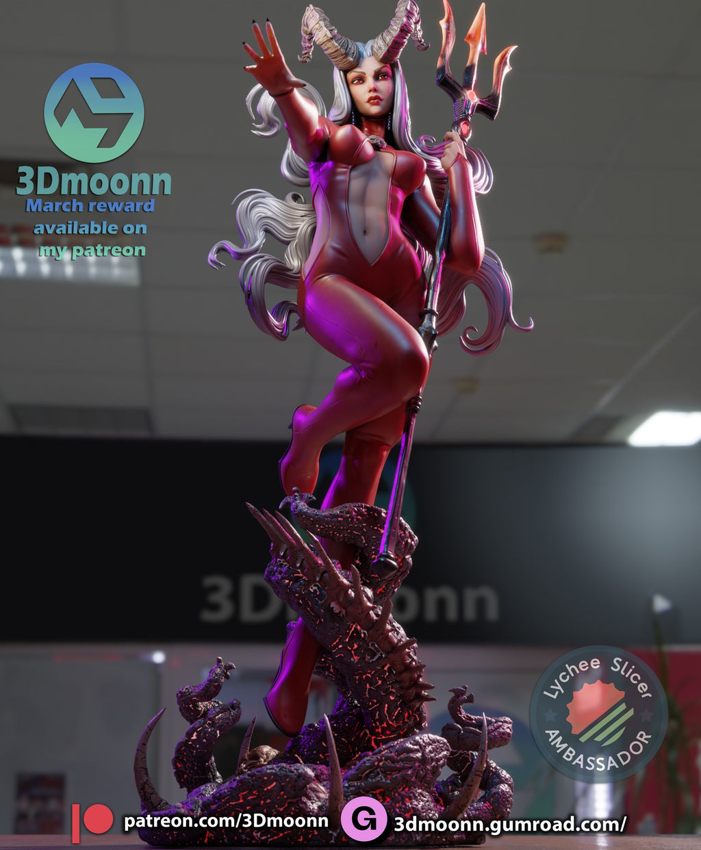 satana marvel 3dmoonn