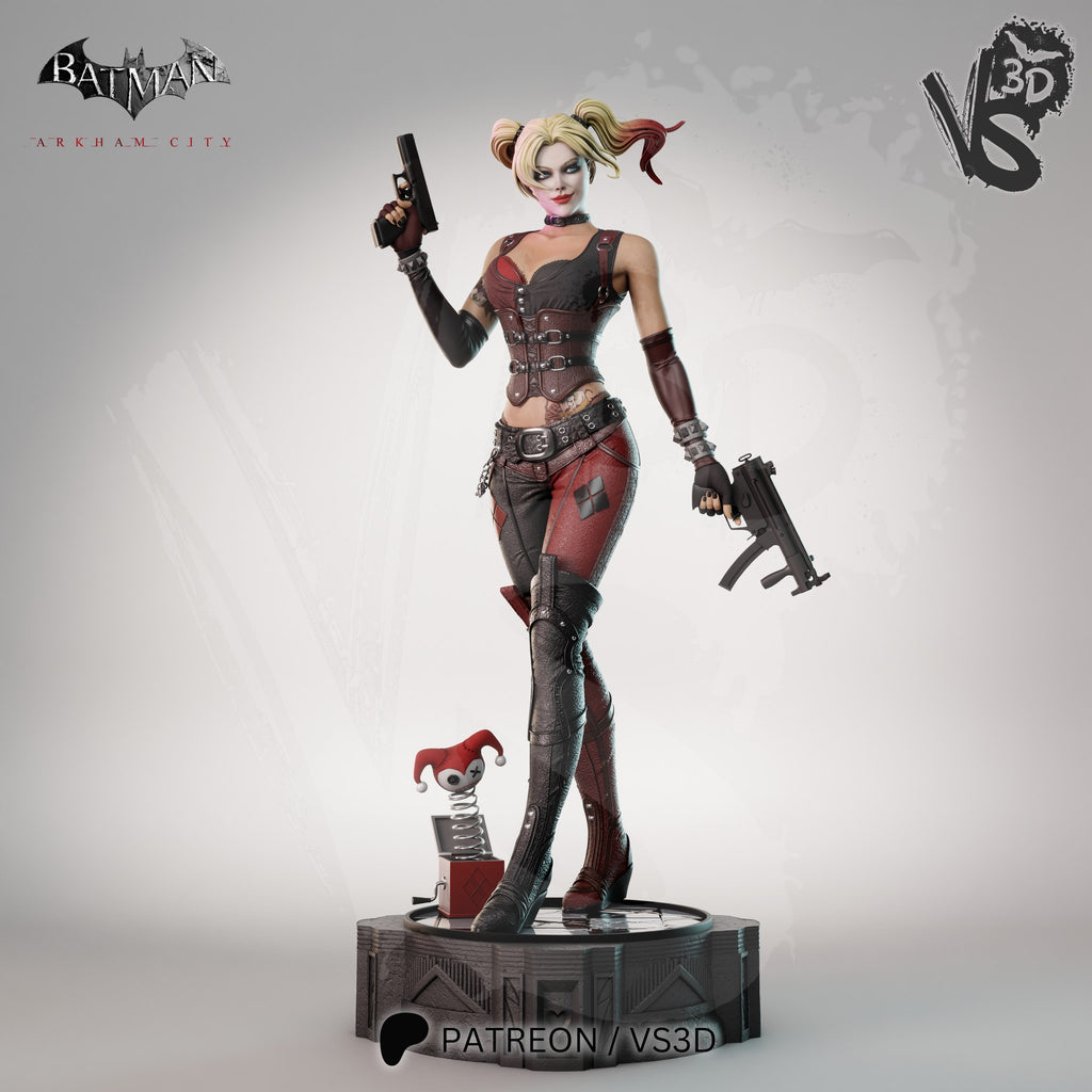 harley quinn dc vs3d arkham