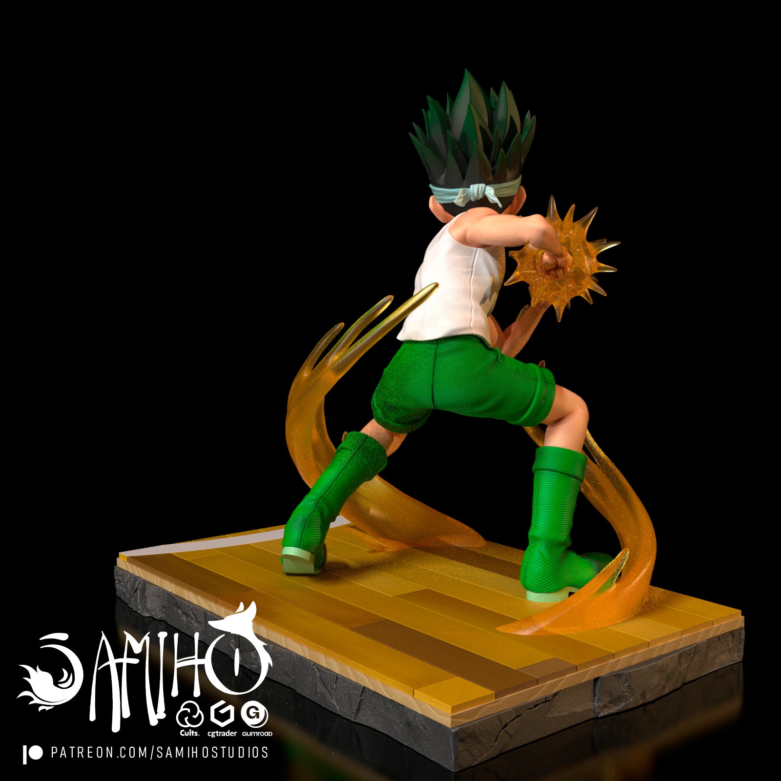 gon freecss hunter x samiho studios