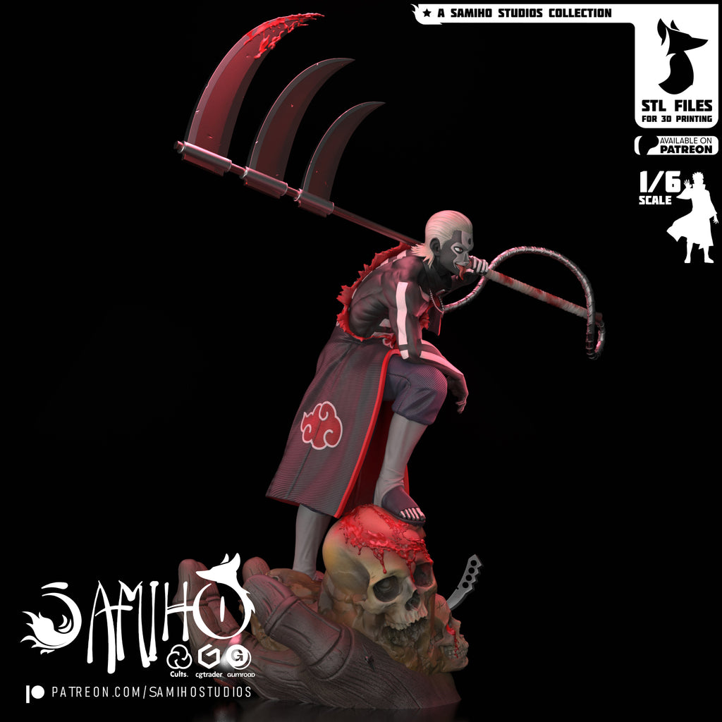 hidan naruto samiho studios