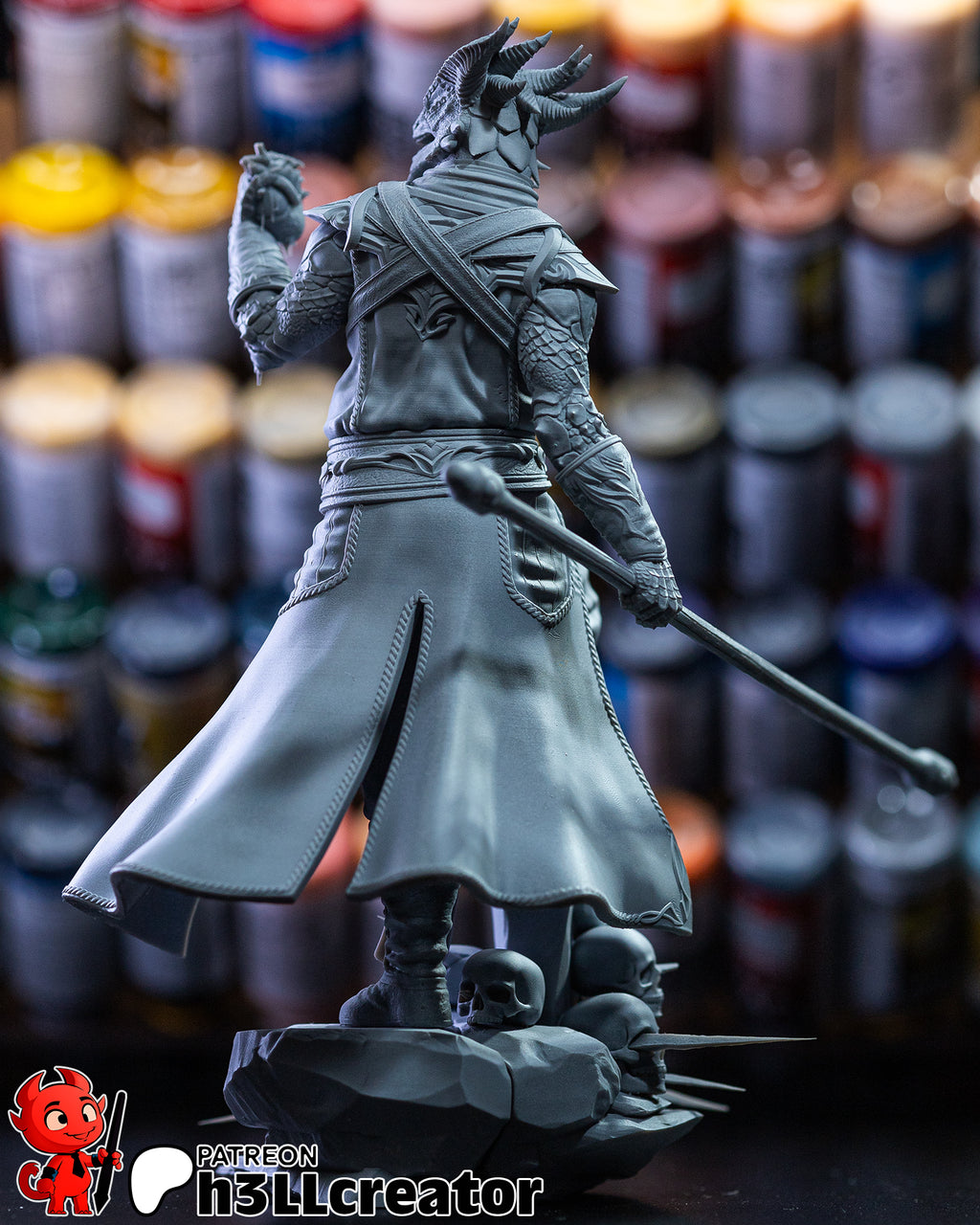 Dark Urge (Baldur's Gate) resin figure by h3LLcreator — studio render 7