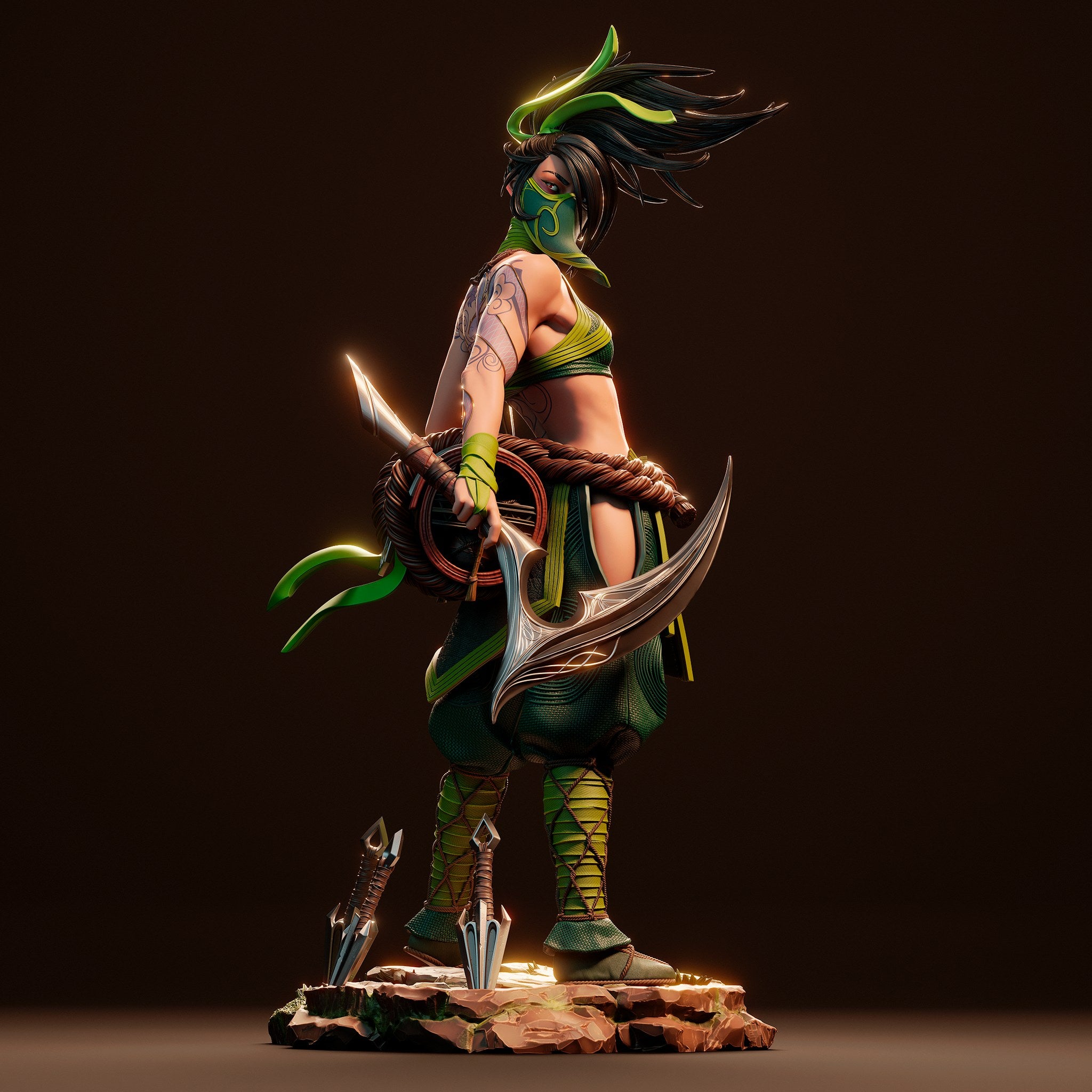Akali — studio render 7