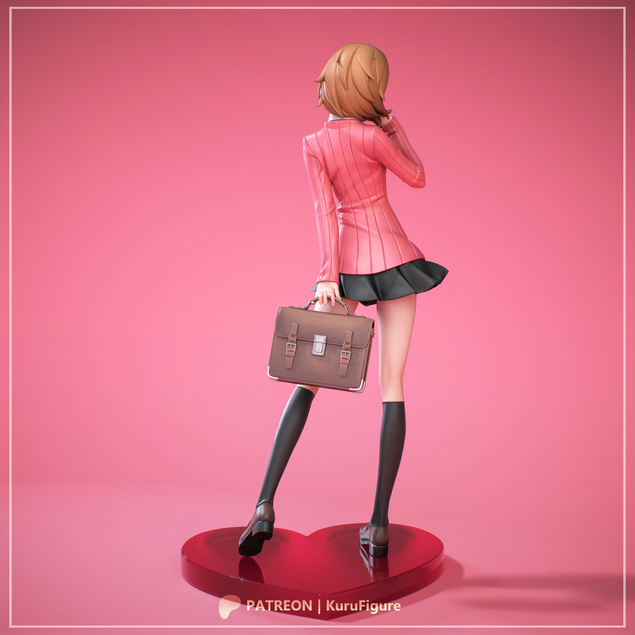 Yukari Takeba (Persona 3) resin figure by Kuru Figures — studio render 6