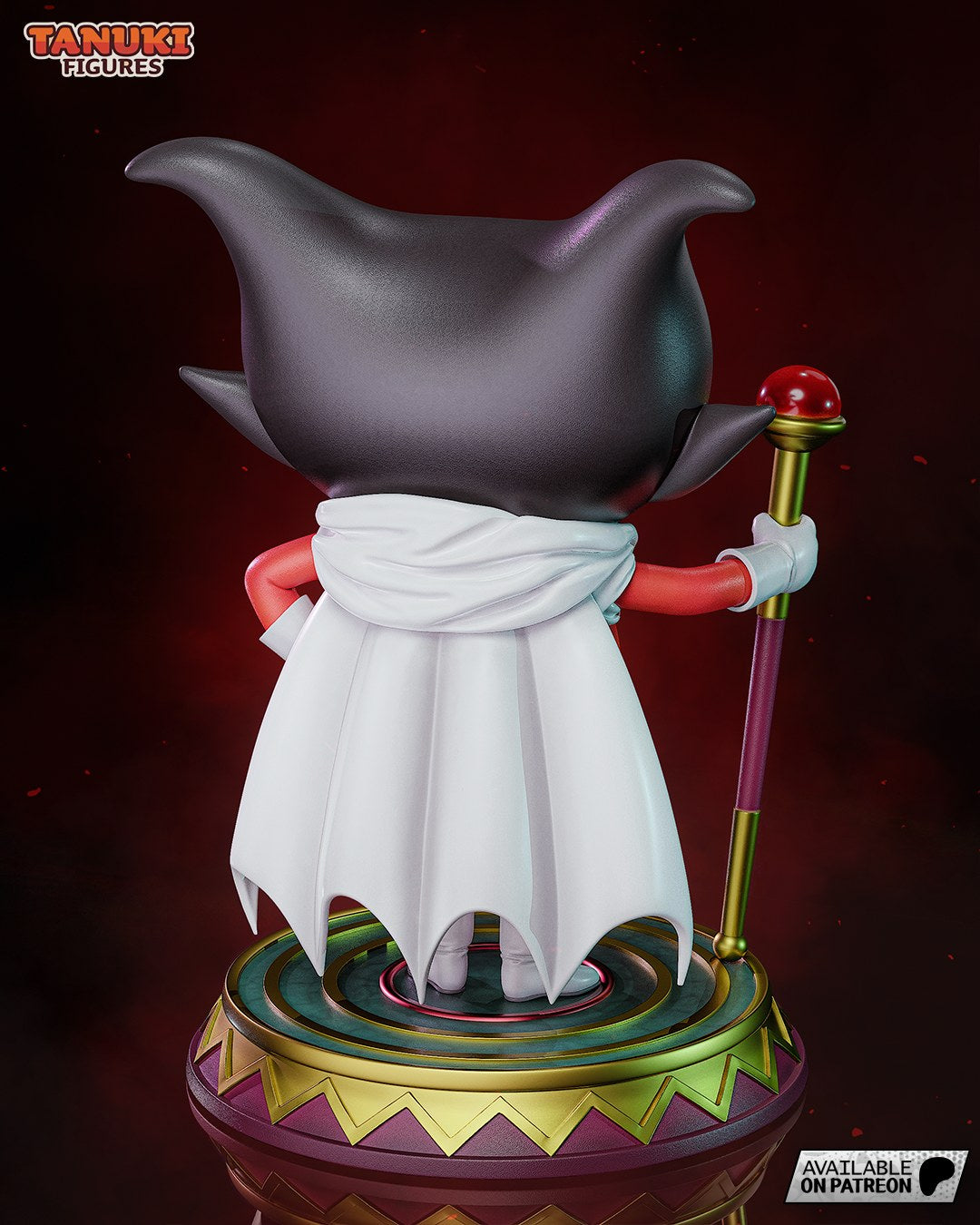 King Gomah (Dragon Ball Daima) resin figure by Tanuki Figures — studio render 2