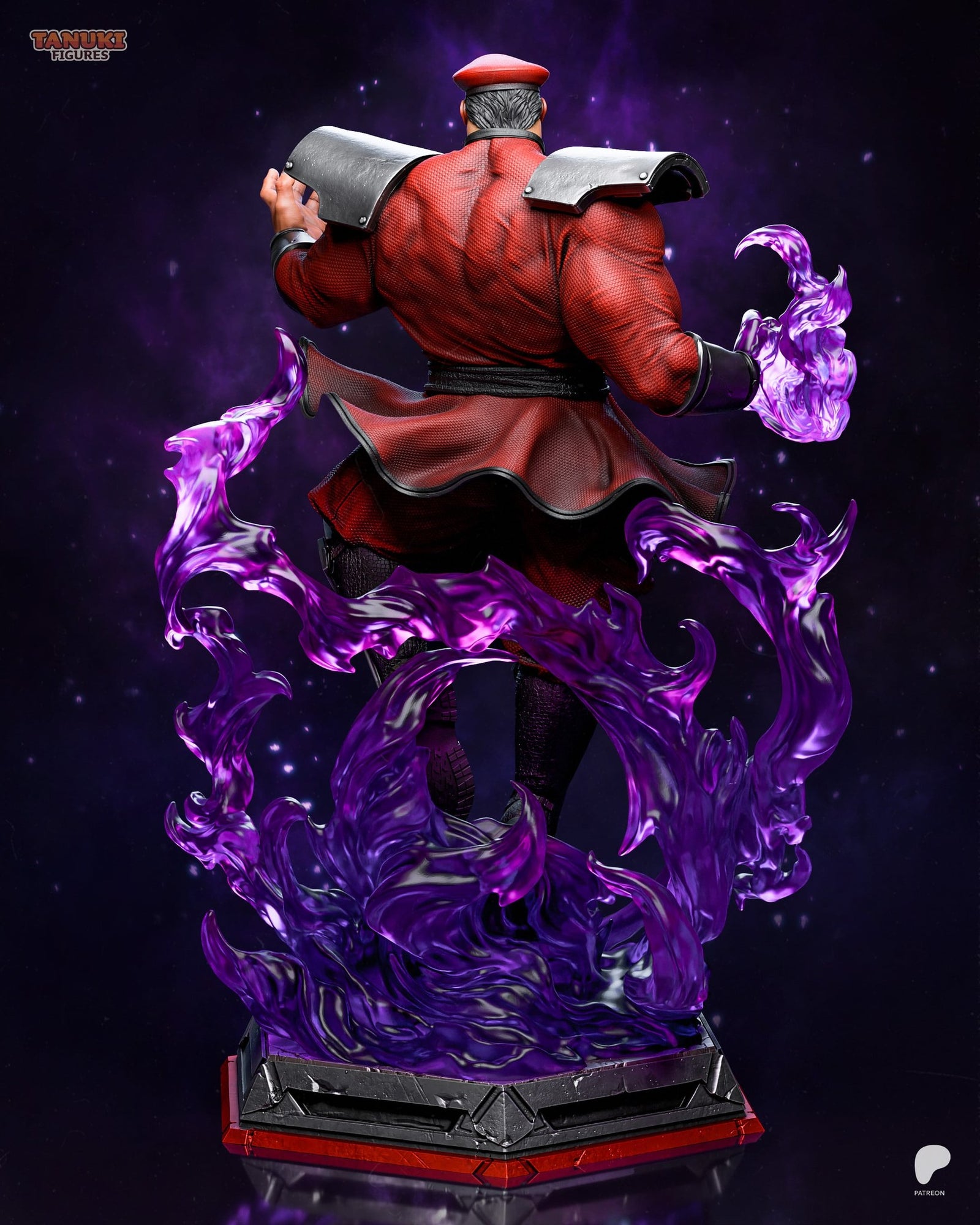 M. Bison (Street Fighter) resin figure by Tanuki Figures — studio render 4