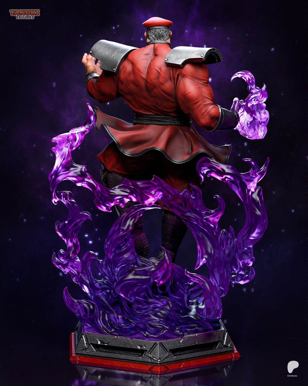 M. Bison (Street Fighter) resin figure by Tanuki Figures — studio render 4