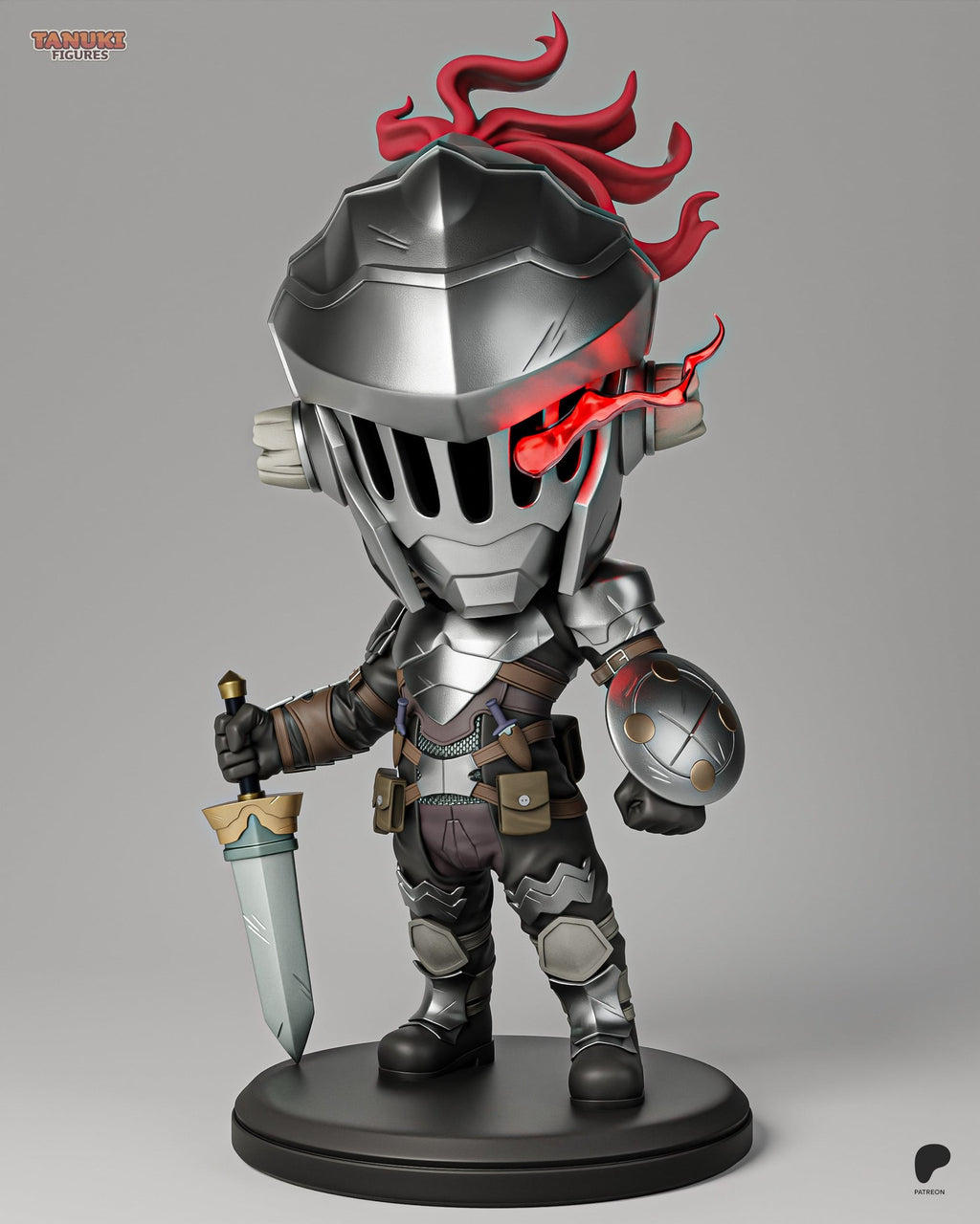 Goblin Slayer (Goblin Slayer) resin figure by Tanuki Figures — studio render 1