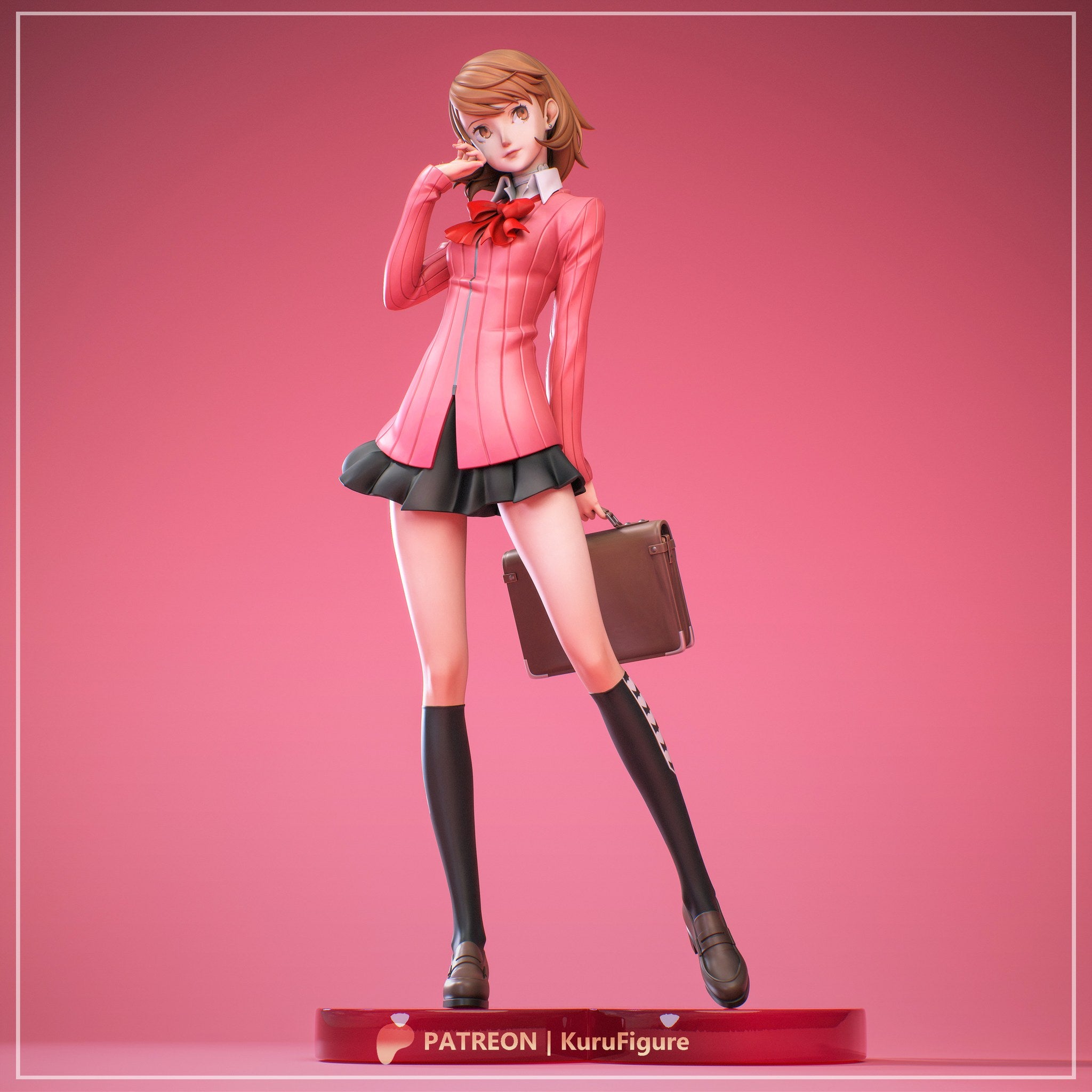 Yukari Takeba (Persona 3) resin figure by Kuru Figures — studio render 5