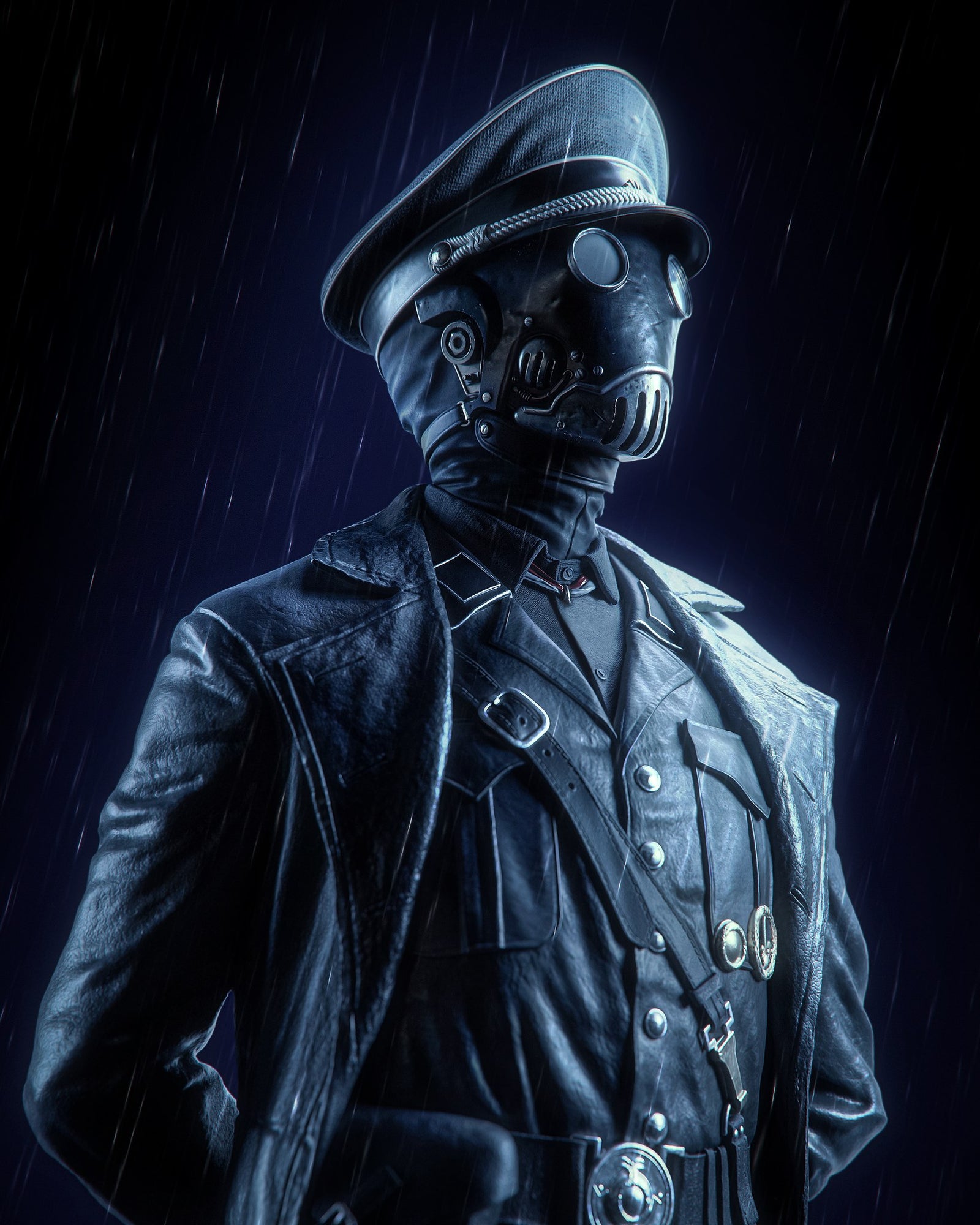 Karl Ruprecht Kroenen Hellboy resin figure by CA 3D Studios — studio preview 2