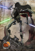 General Grievous Star Wars resin figure by NomNom Figures — studio preview 1