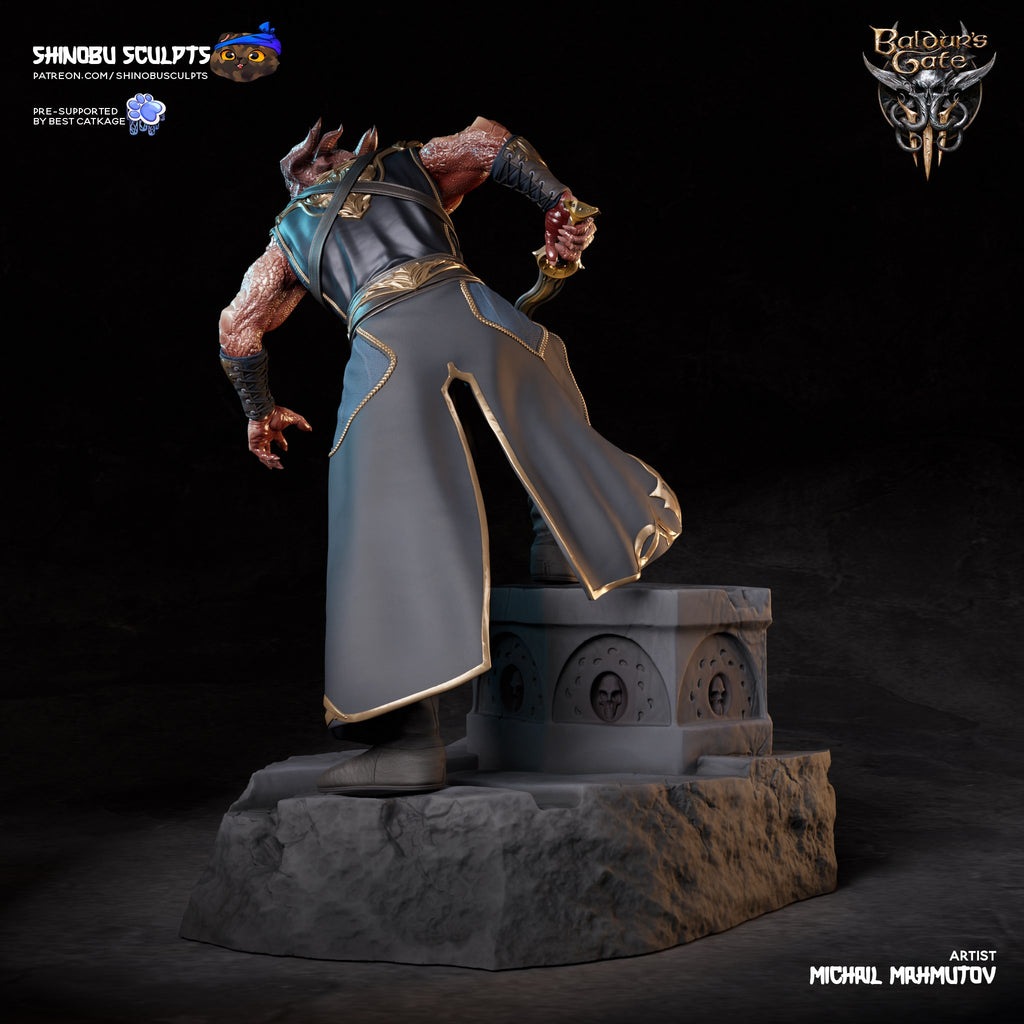 Dark Urge (Baldur's Gate) resin figure by Shinobu Sculpts — studio render 4