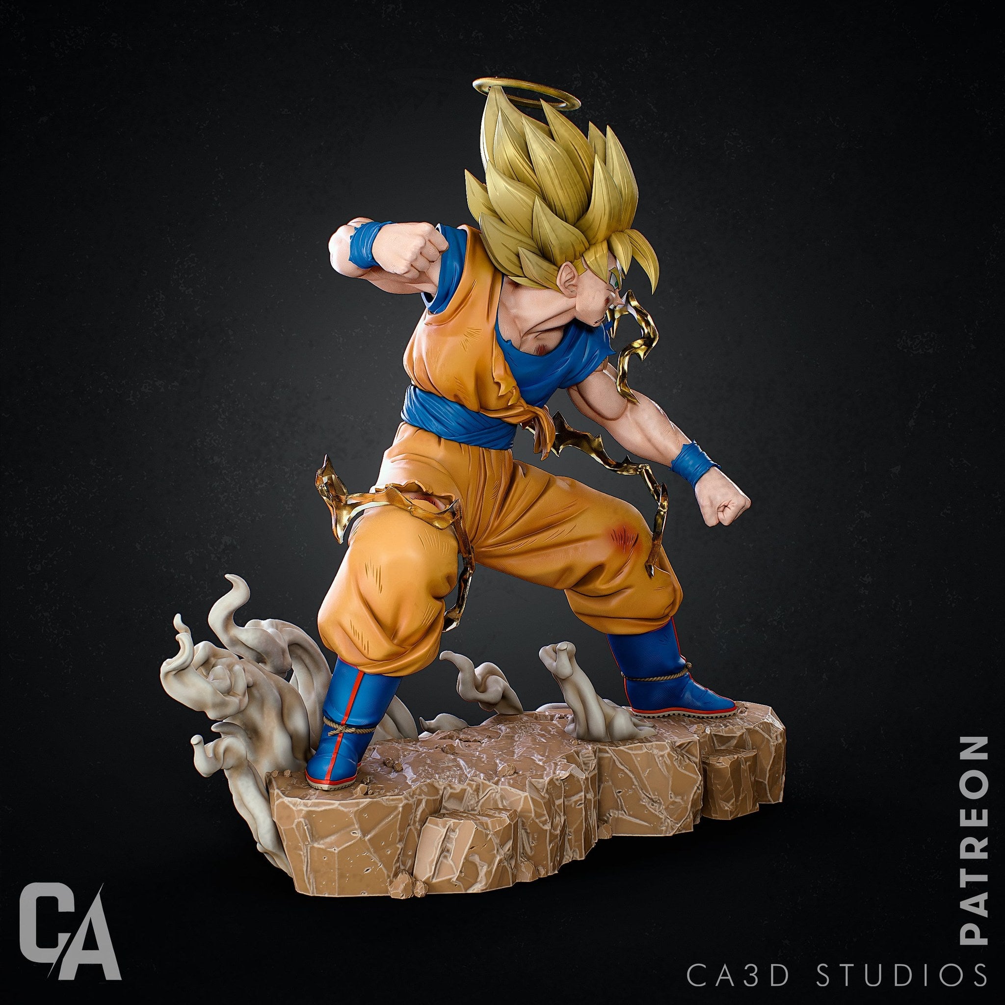 Goku — studio render 4