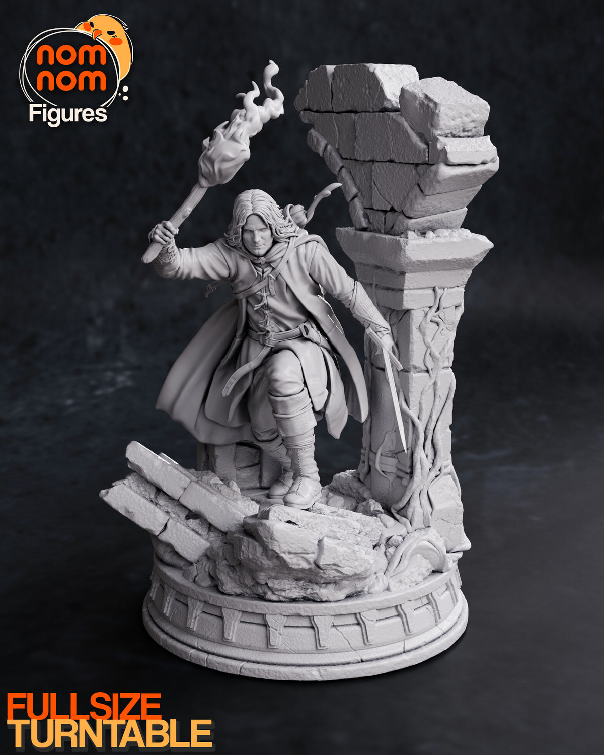 Aragorn — studio render 6