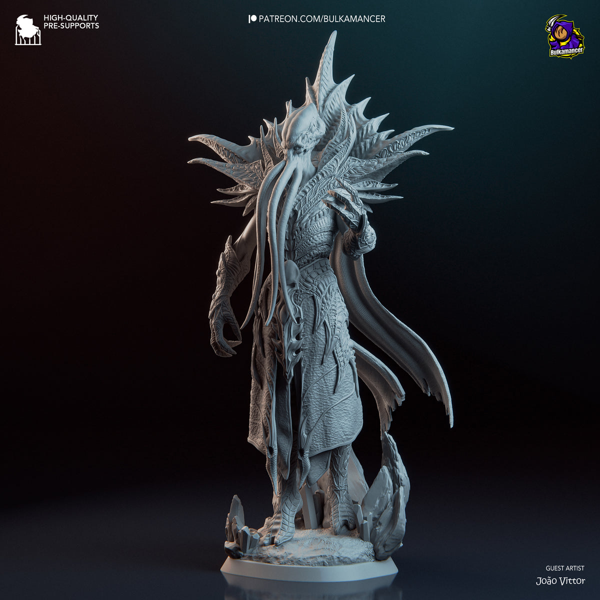 The Emperor (Baldur's Gate) resin figure by Bulkamancer — studio render 10