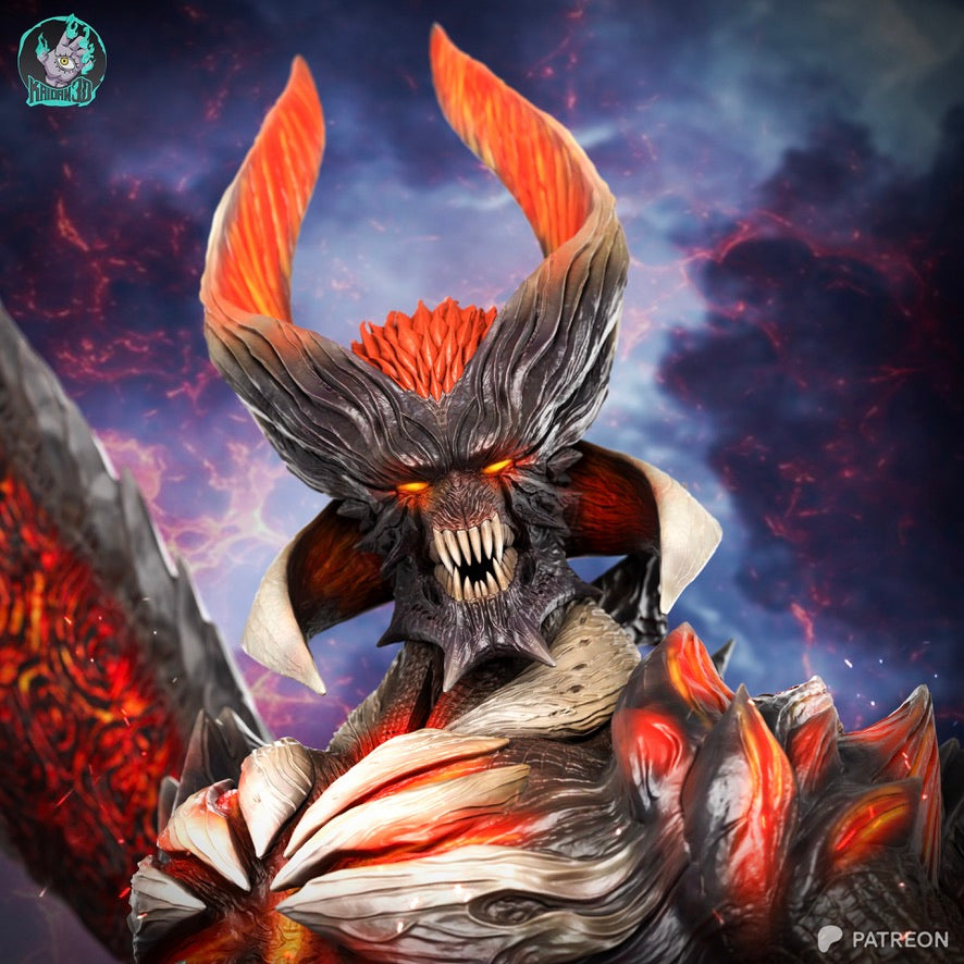 Dante (Devil May Cry) resin figure by Kaidan 3D — studio render 5