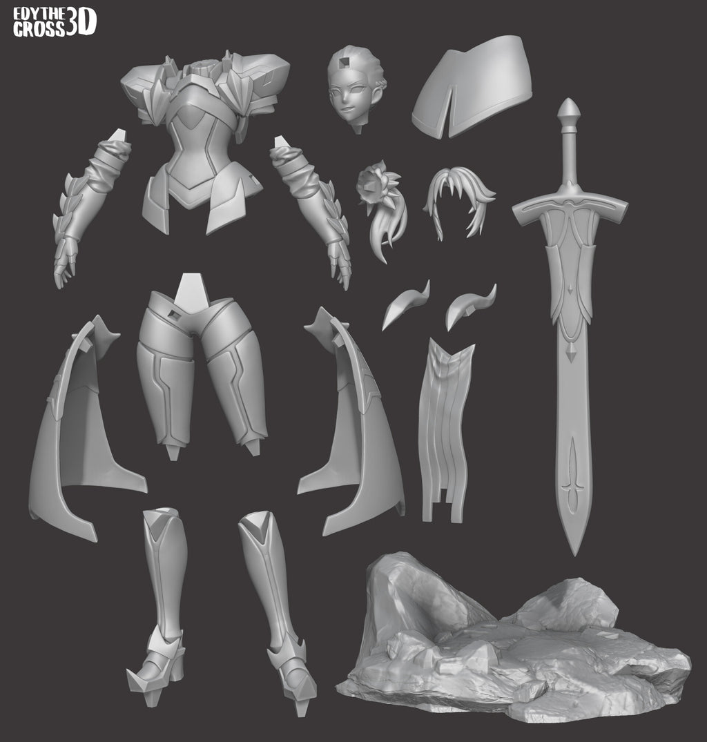 Mordred — studio render 2
