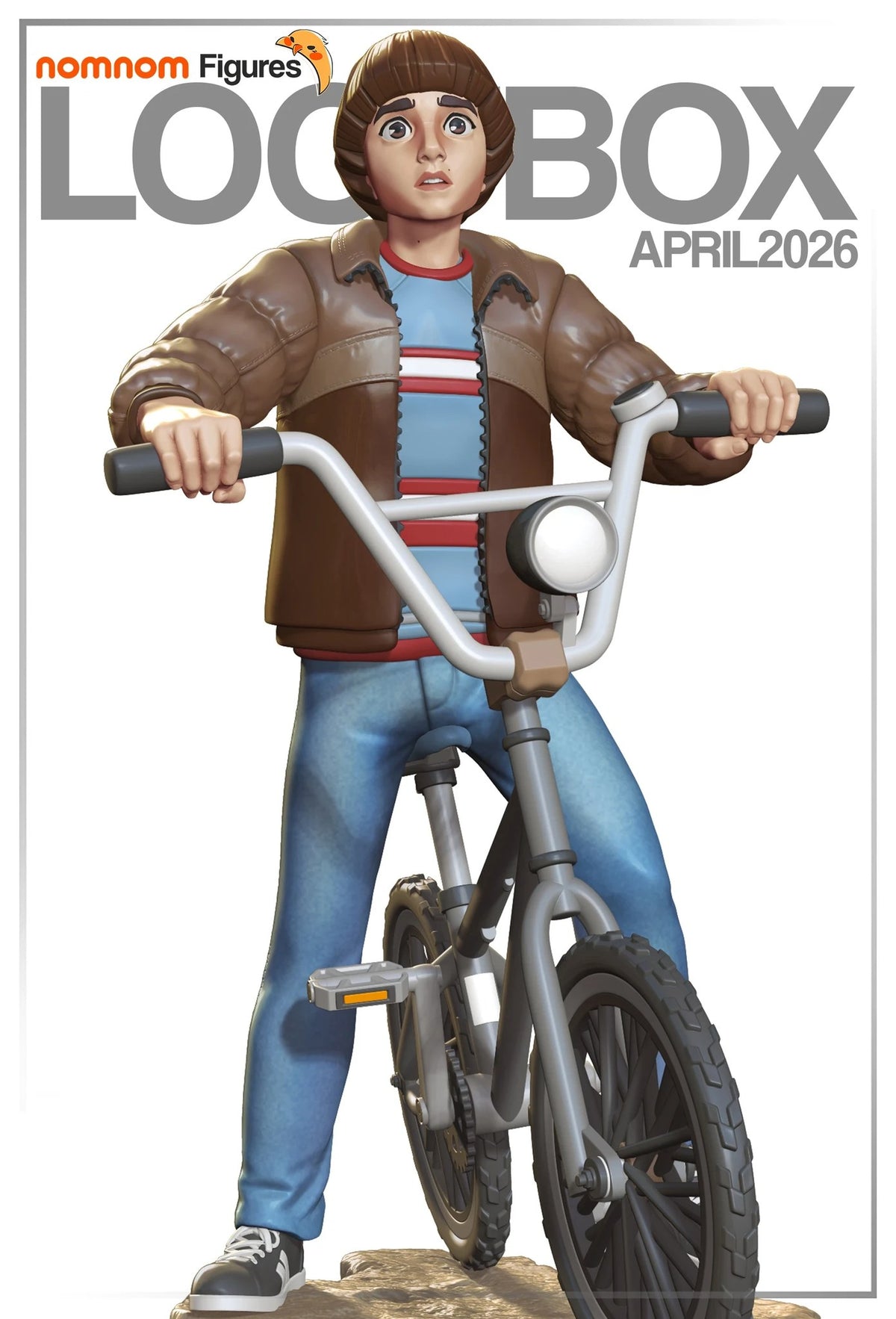 Will Stranger Things resin figure by NomNom Figures — studio preview 1