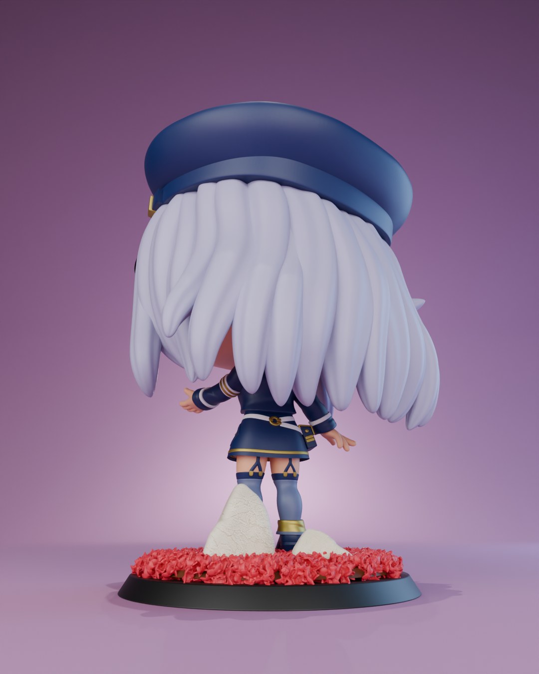 Vladilena Milize (86 Eighty-Six) resin figure by ArtisticVision3D — studio render 4