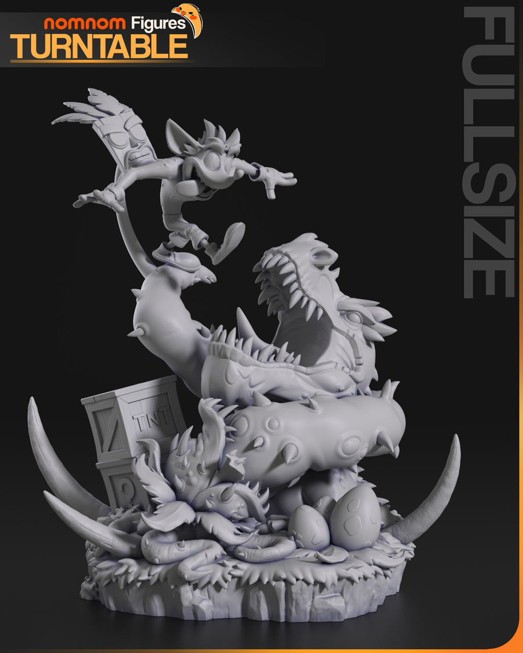 Crash Bandicoot — studio render 4