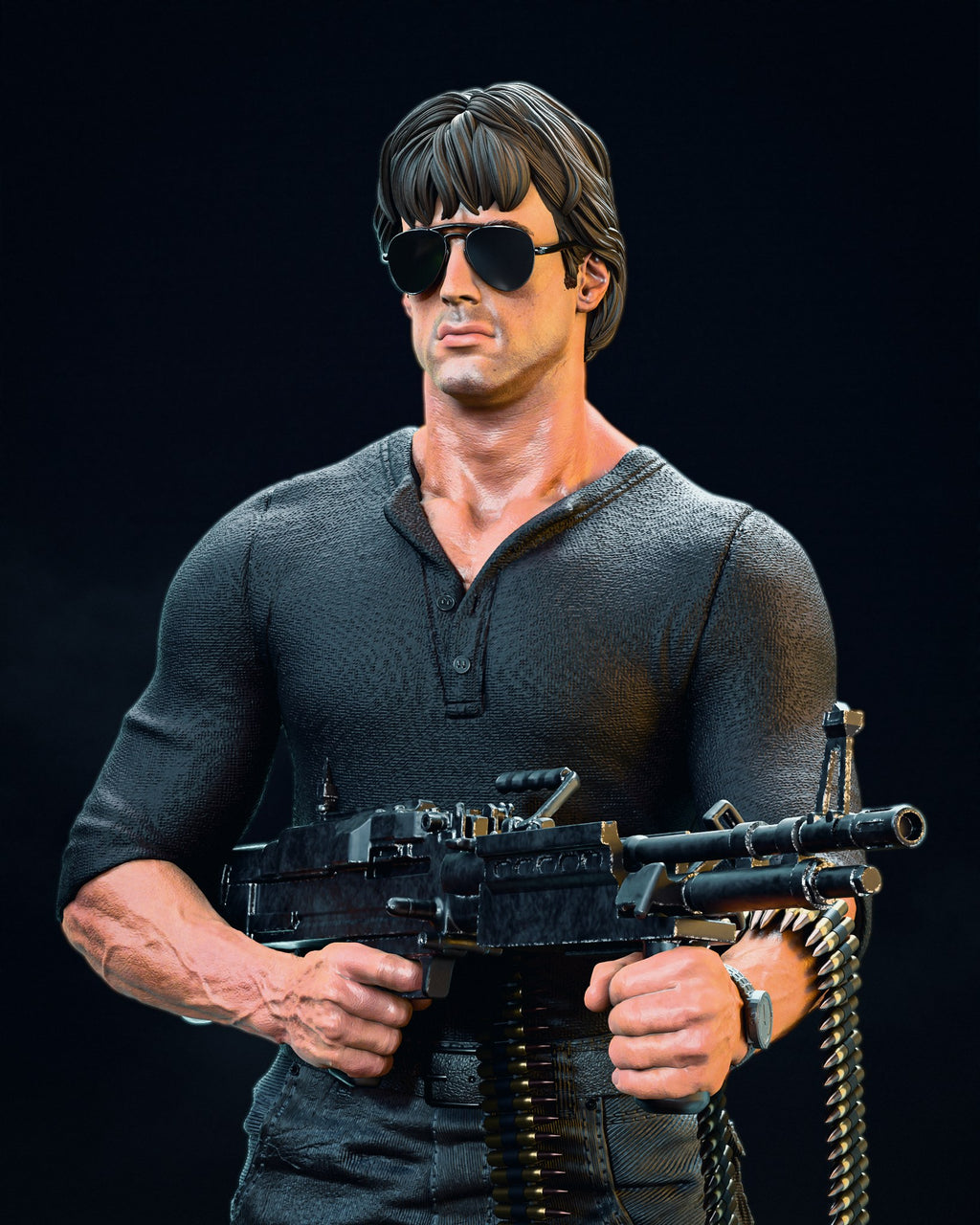 John Rambo — studio render 3