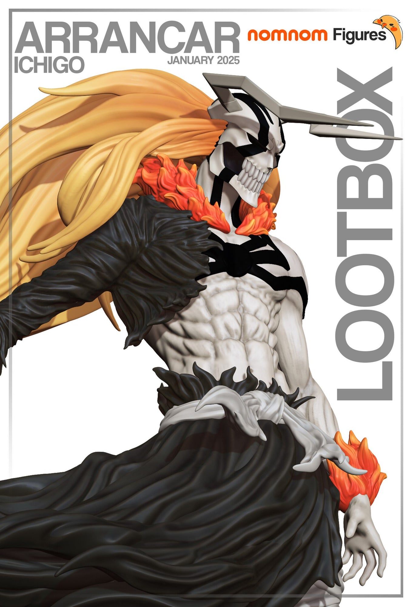 Ichigo Kurosaki Bleach resin figure by NomNom Figures — studio preview 1