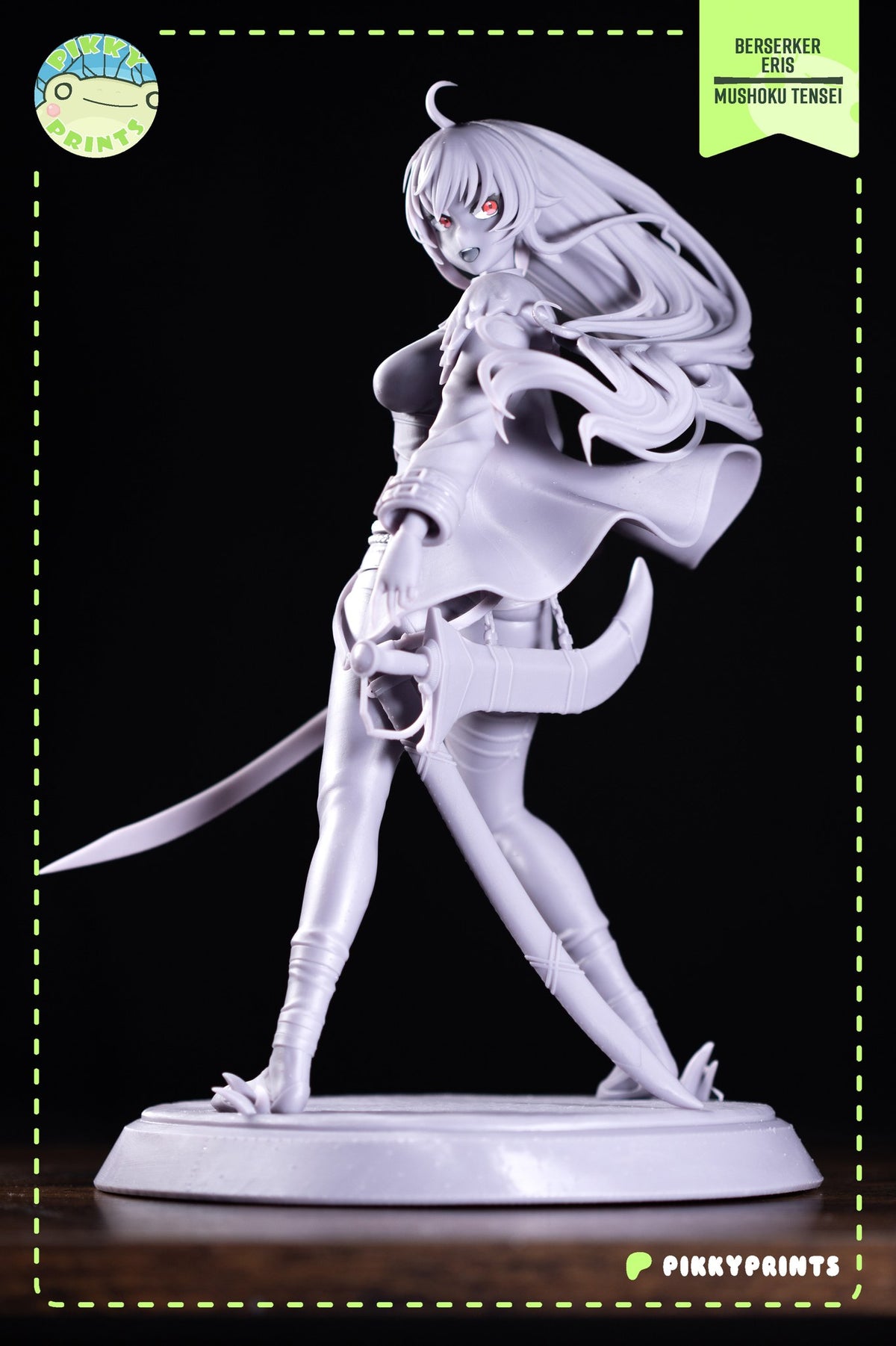 Eris Boreas Greyrat (Mushoku Tensei) resin figure by PikkyPrints — studio render 13