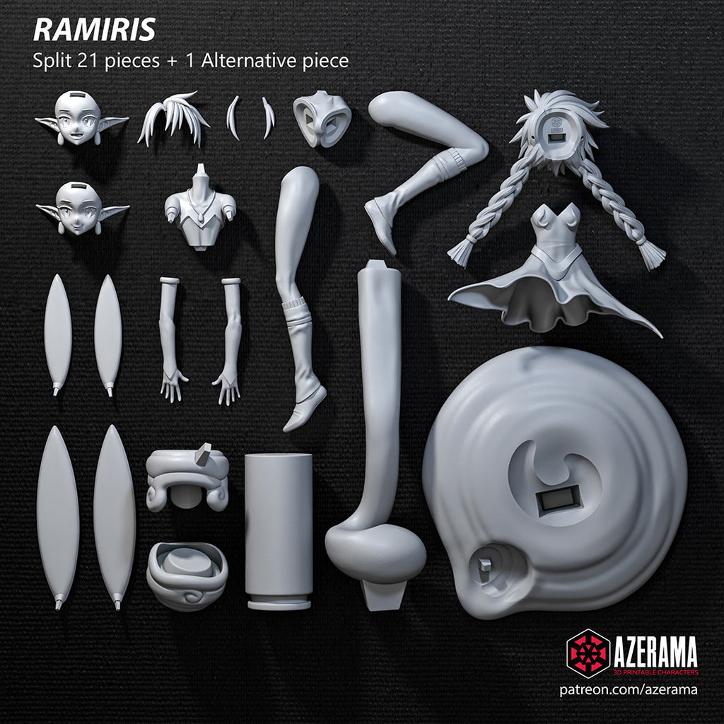 Ramiris (That Time I Got Reincarnated as a Slime) resin figure by Azerama — studio render 4