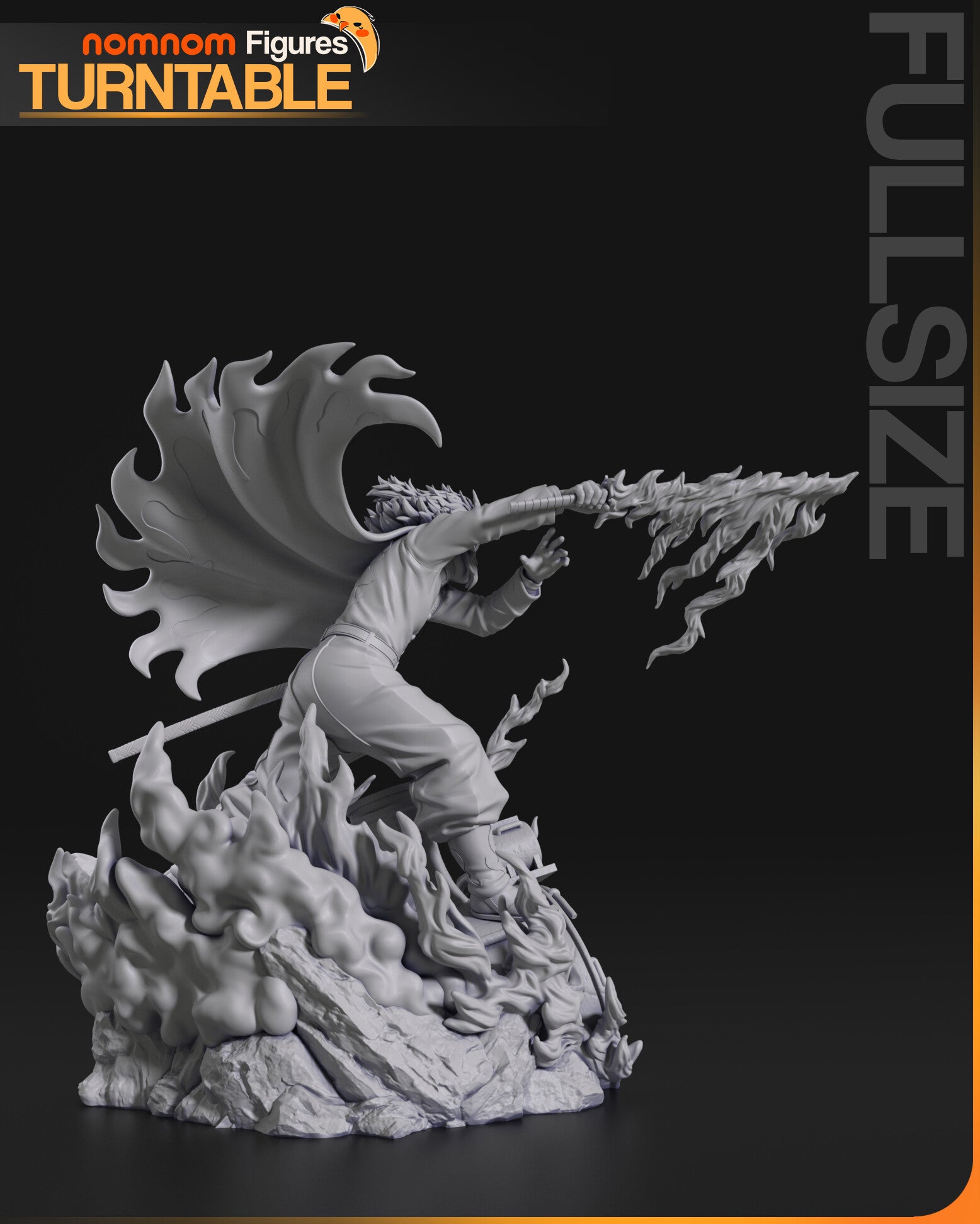 Kyojuro Rengoku — studio render 7
