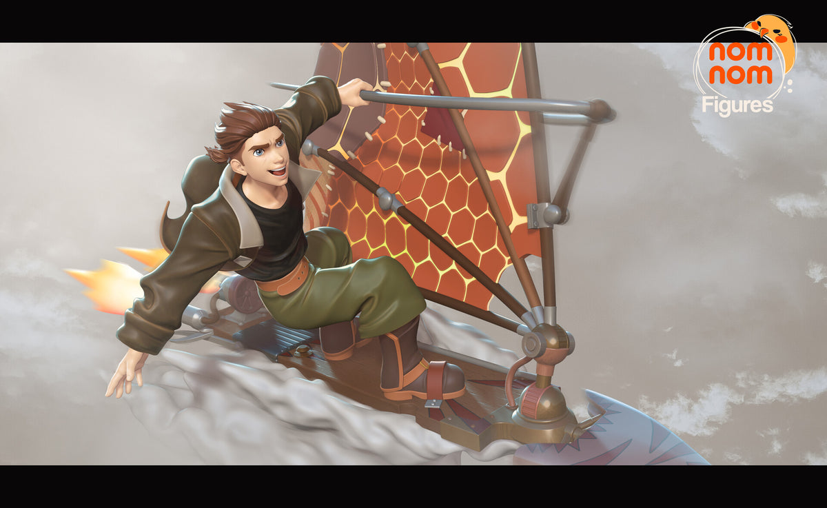 Jim Hawkins — studio render 2