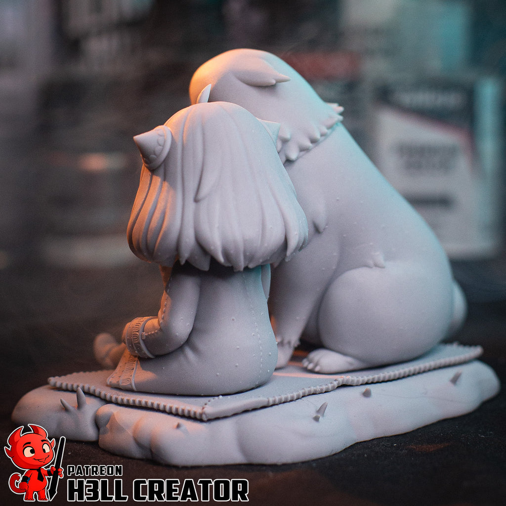 Anya Forger (Spy x Family) resin figure by h3LLcreator — studio render 11